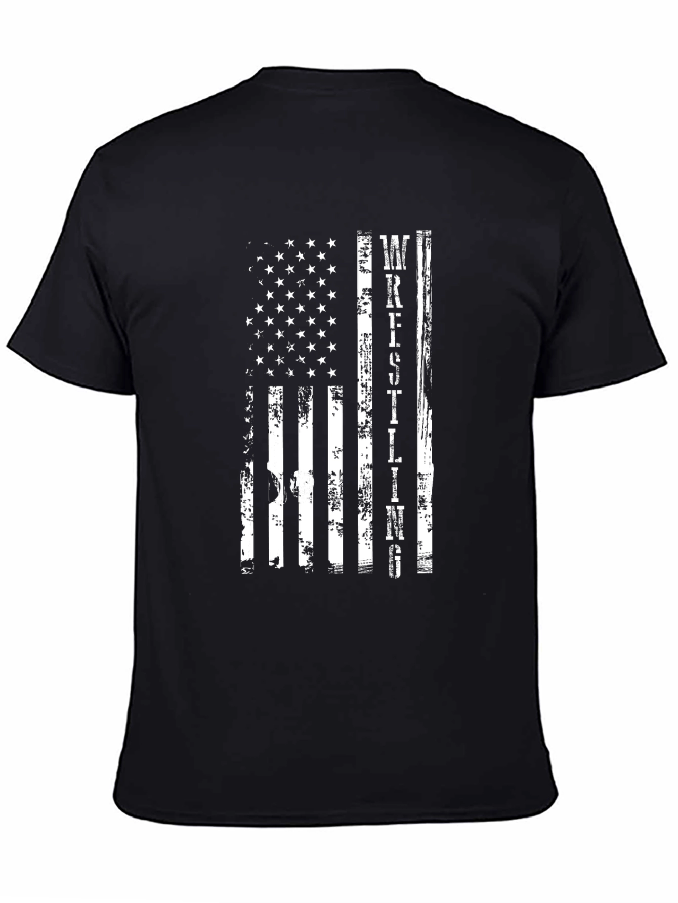 Wrestling USA Flag T-Shirt