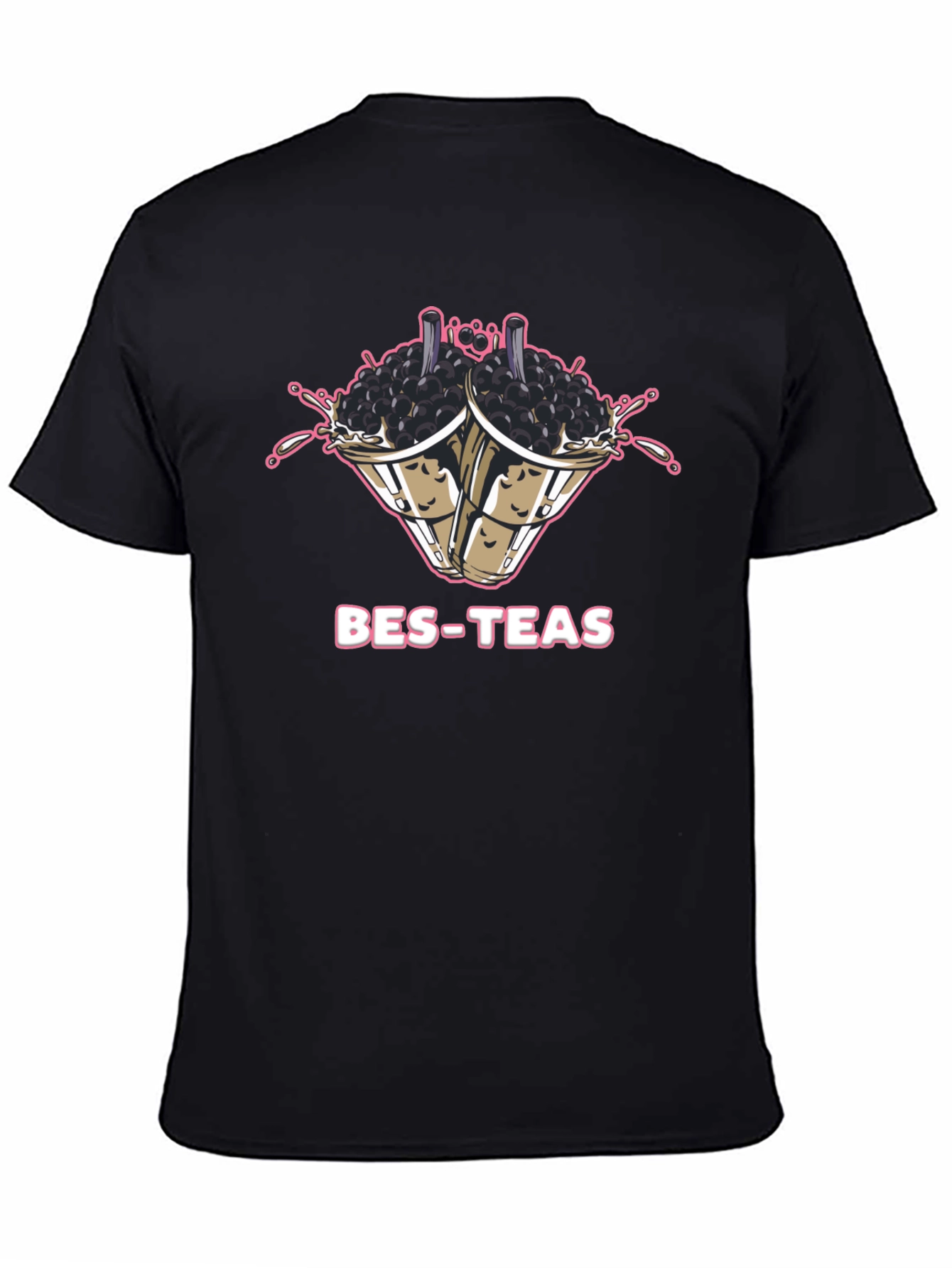 Bes-Teas Graphic T-Shirt - Bubble Tea Design