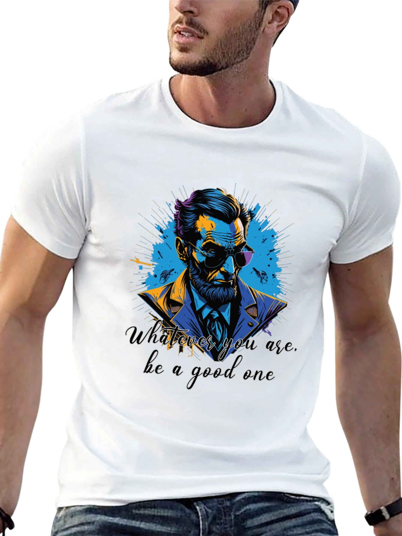 Abraham Lincoln Quote Graphic T-Shirt