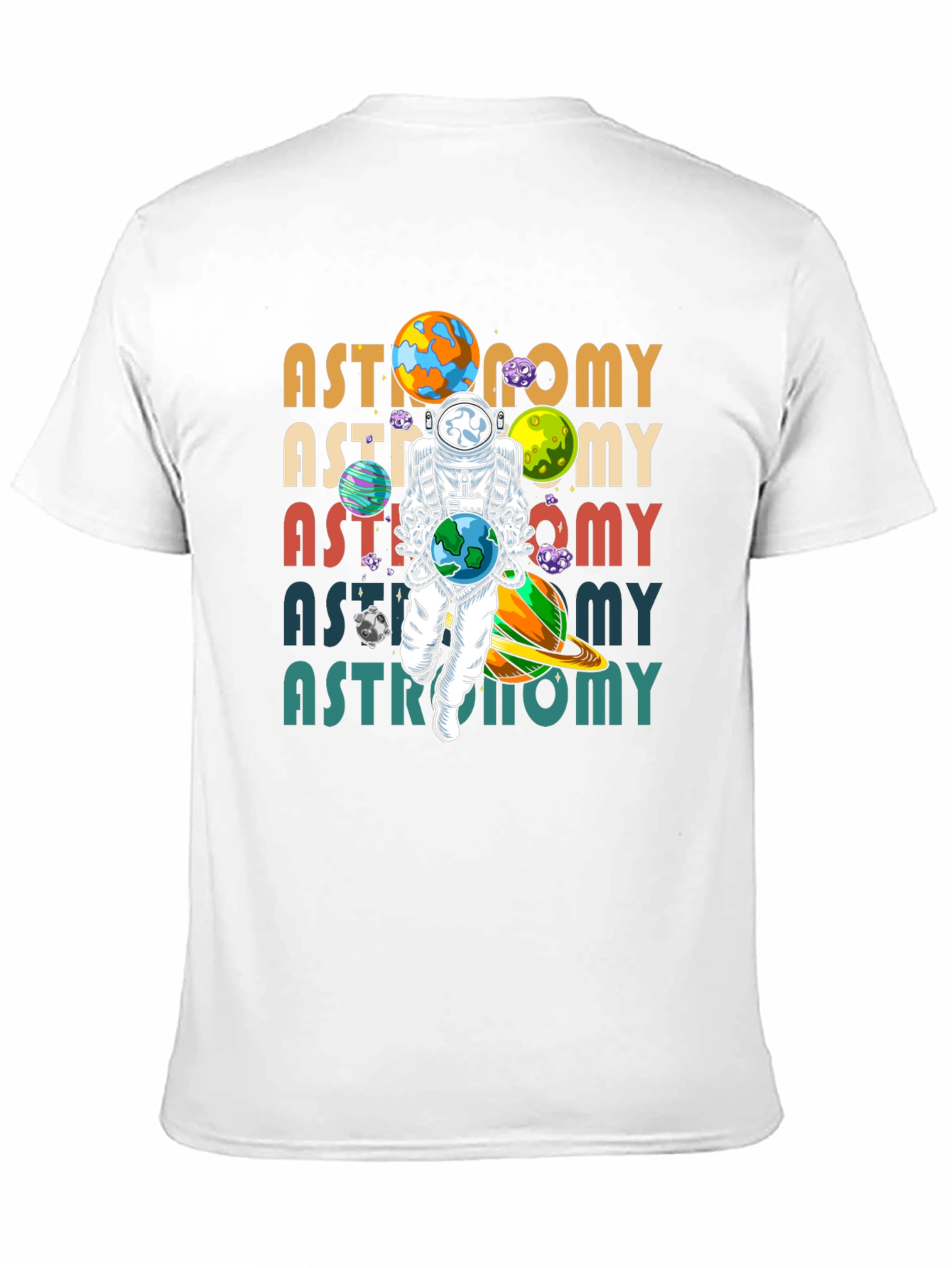Astronomy T-Shirt - Space Astronaut Design