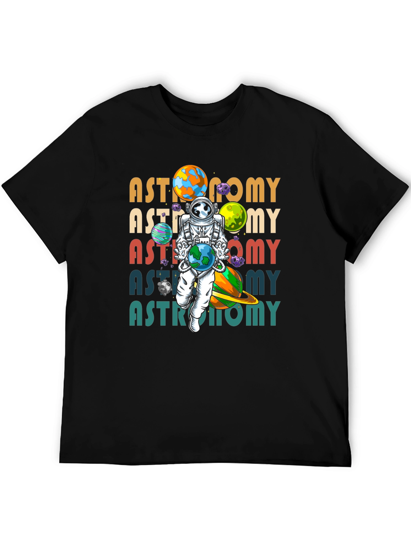 Astronomy T-Shirt - Space Astronaut Design