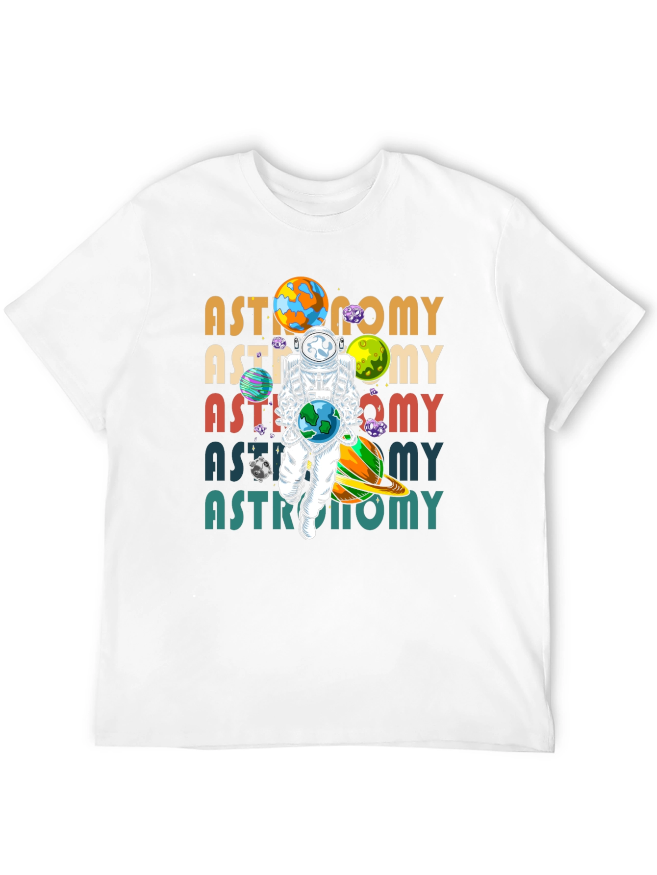Astronomy T-Shirt - Space Astronaut Design