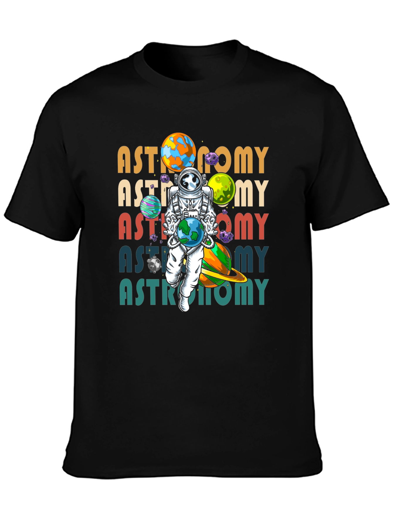 Astronomy T-Shirt - Space Astronaut Design