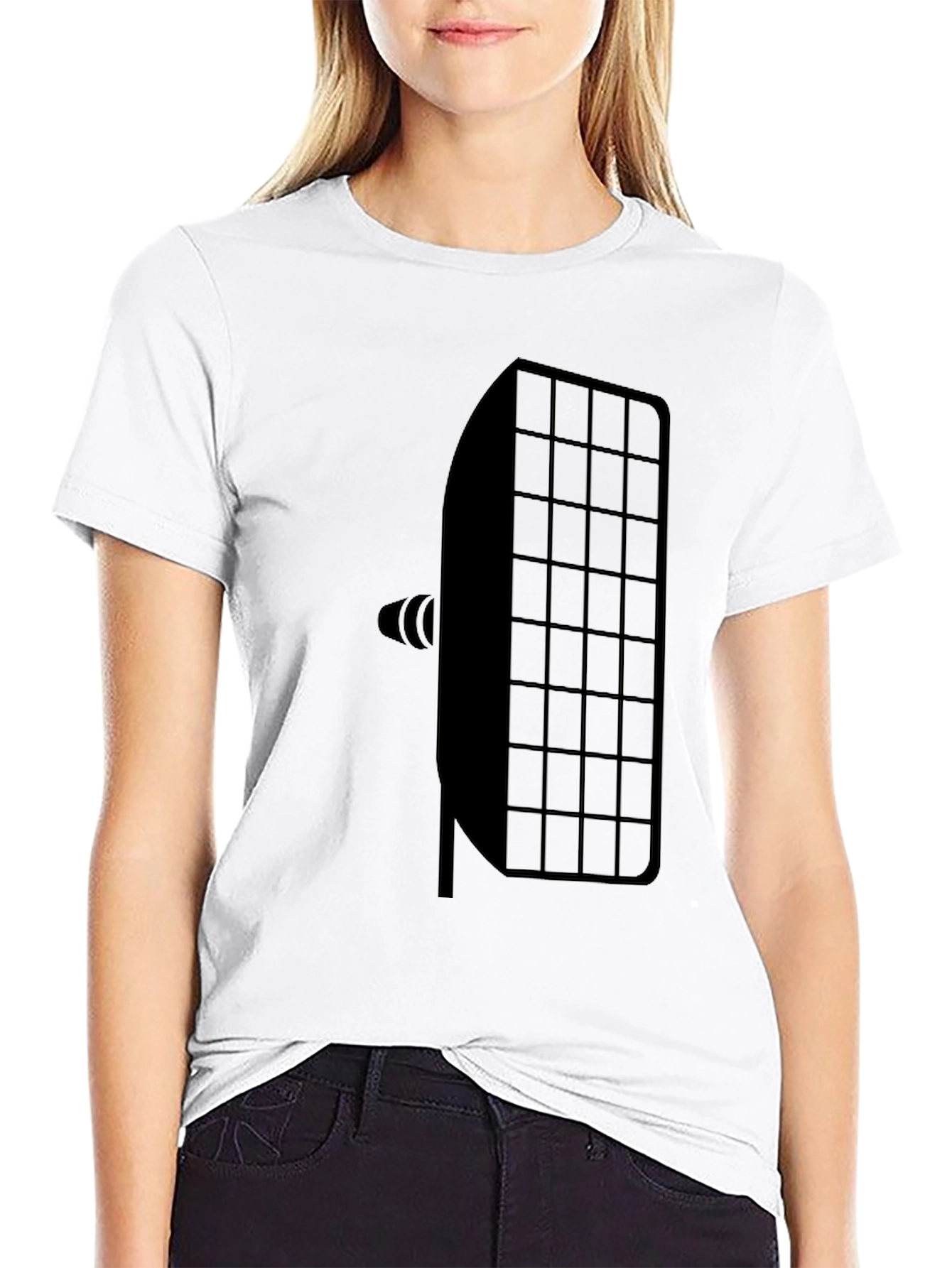 Retro Radio Antenna T-Shirt - Classic Design