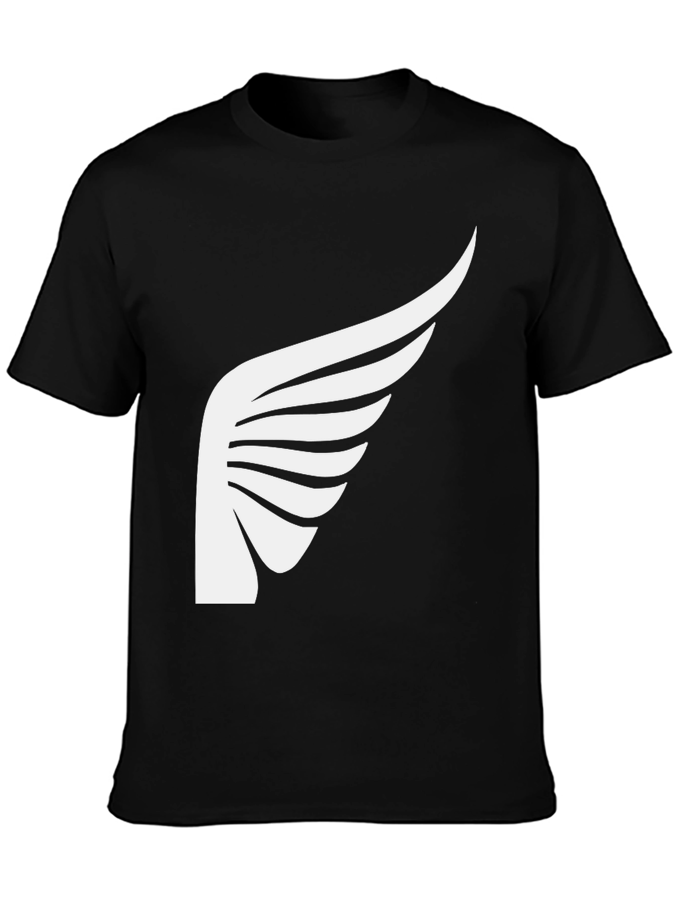 Wing Graphic Black T-Shirt - Stylish & Unique!