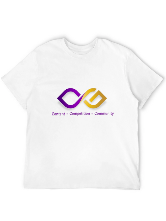 Content Community & Competition Black T-Shirt