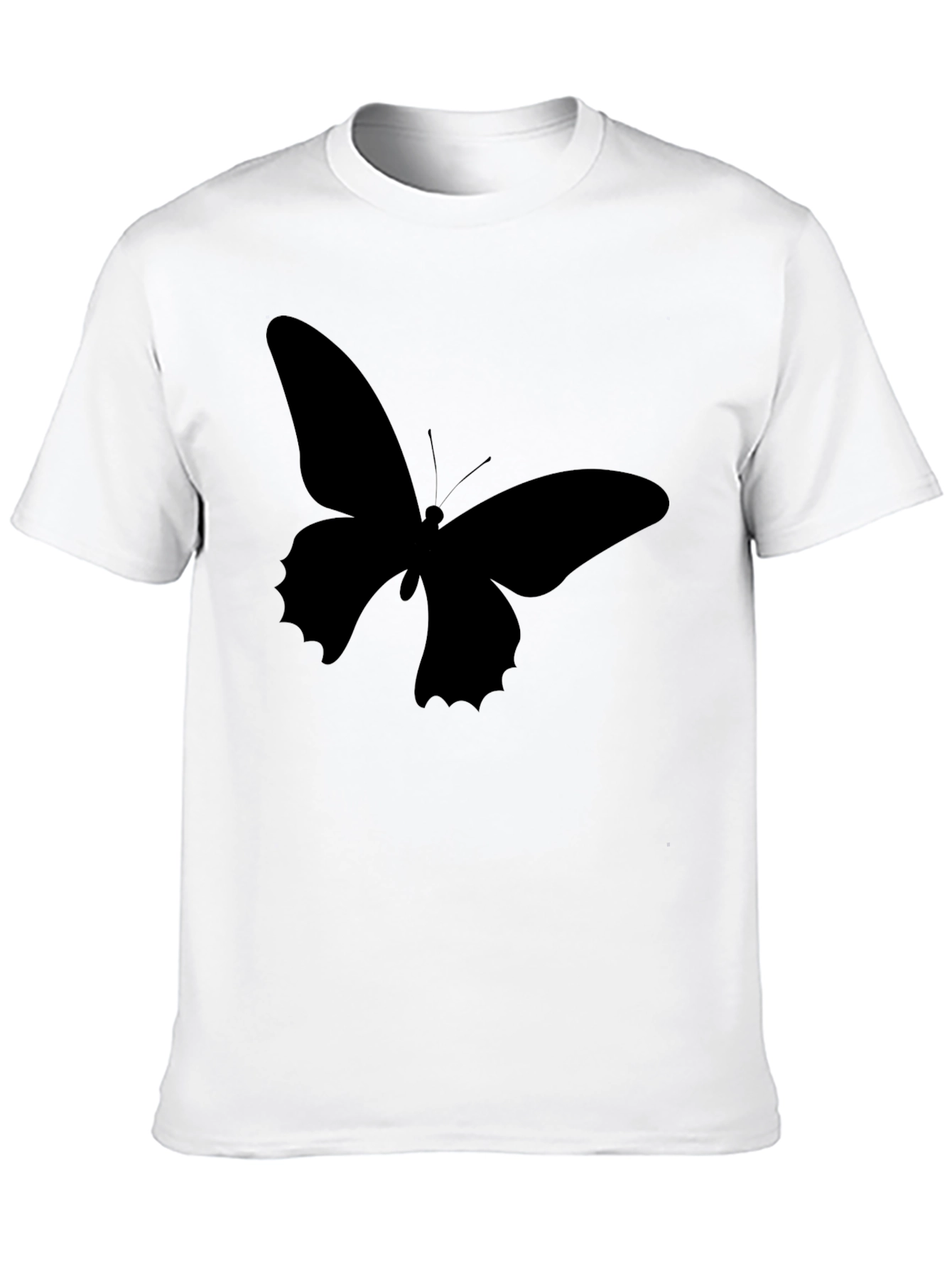 Butterfly Graphic Black T-Shirt