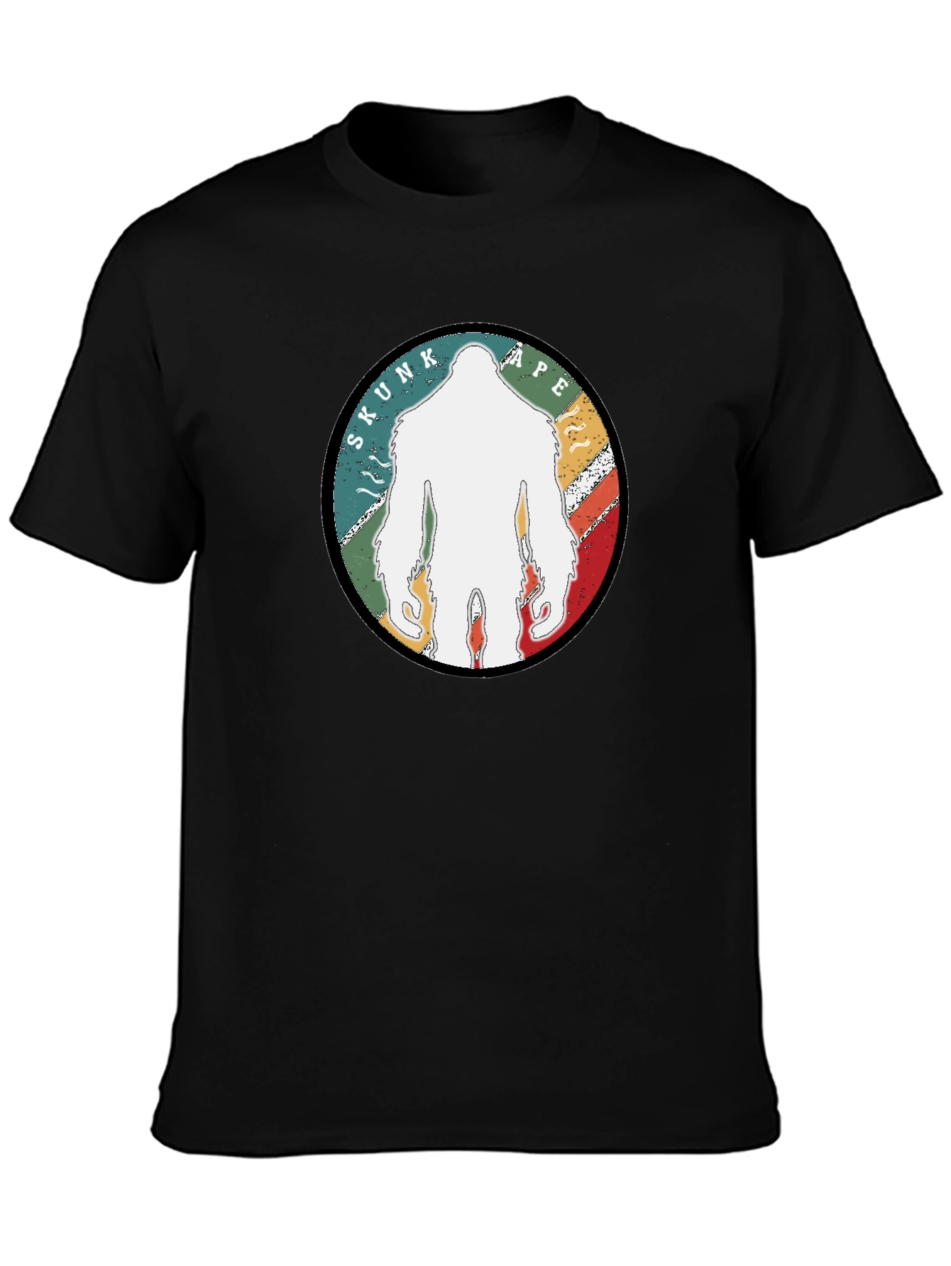 Skunk Ape Graphic Tee - Cryptozoology Bigfoot T-Shirt