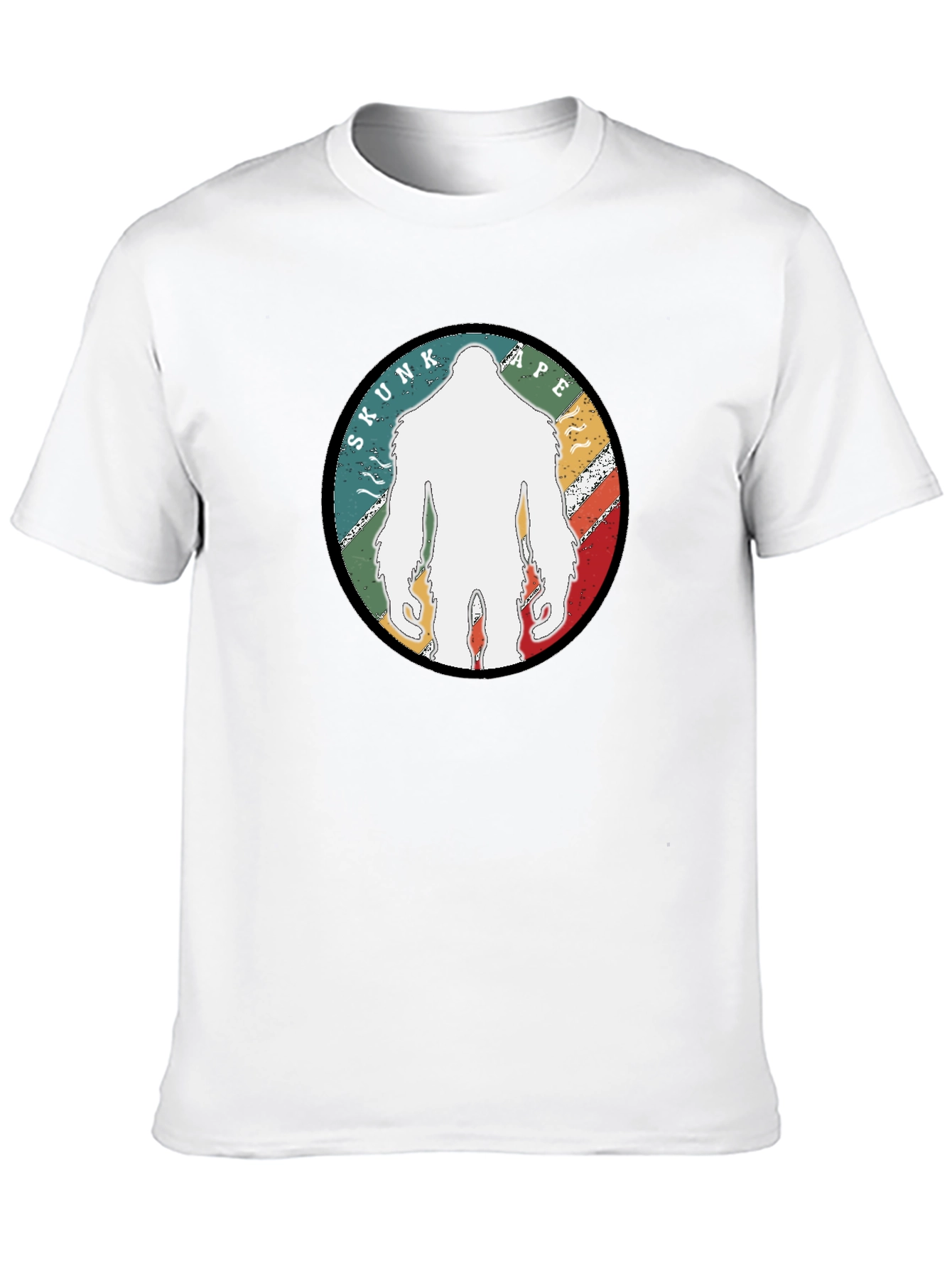 Skunk Ape Graphic Tee - Cryptozoology Bigfoot T-Shirt