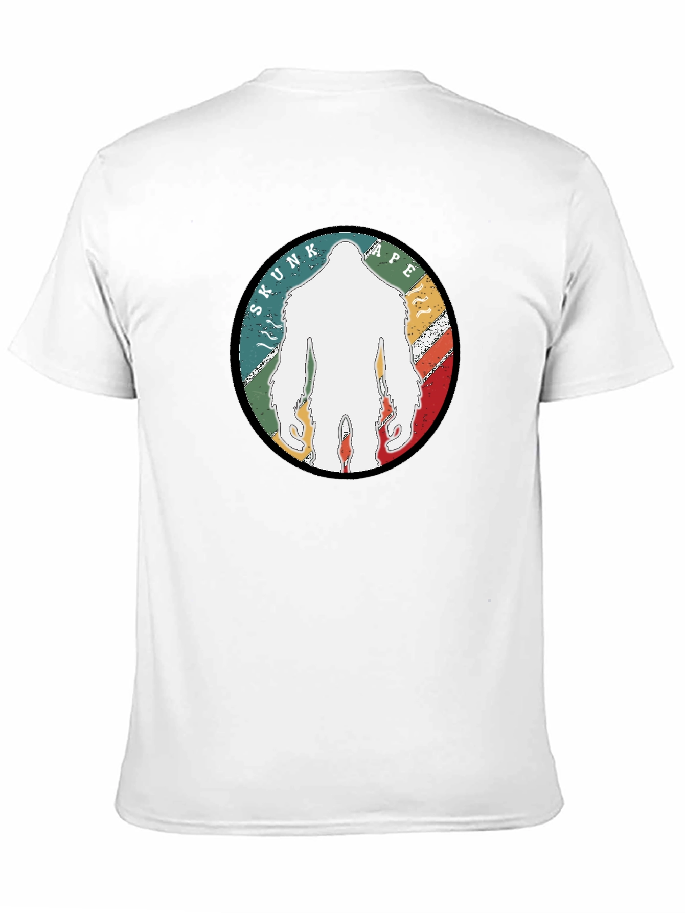 Skunk Ape Graphic Tee - Cryptozoology Bigfoot T-Shirt
