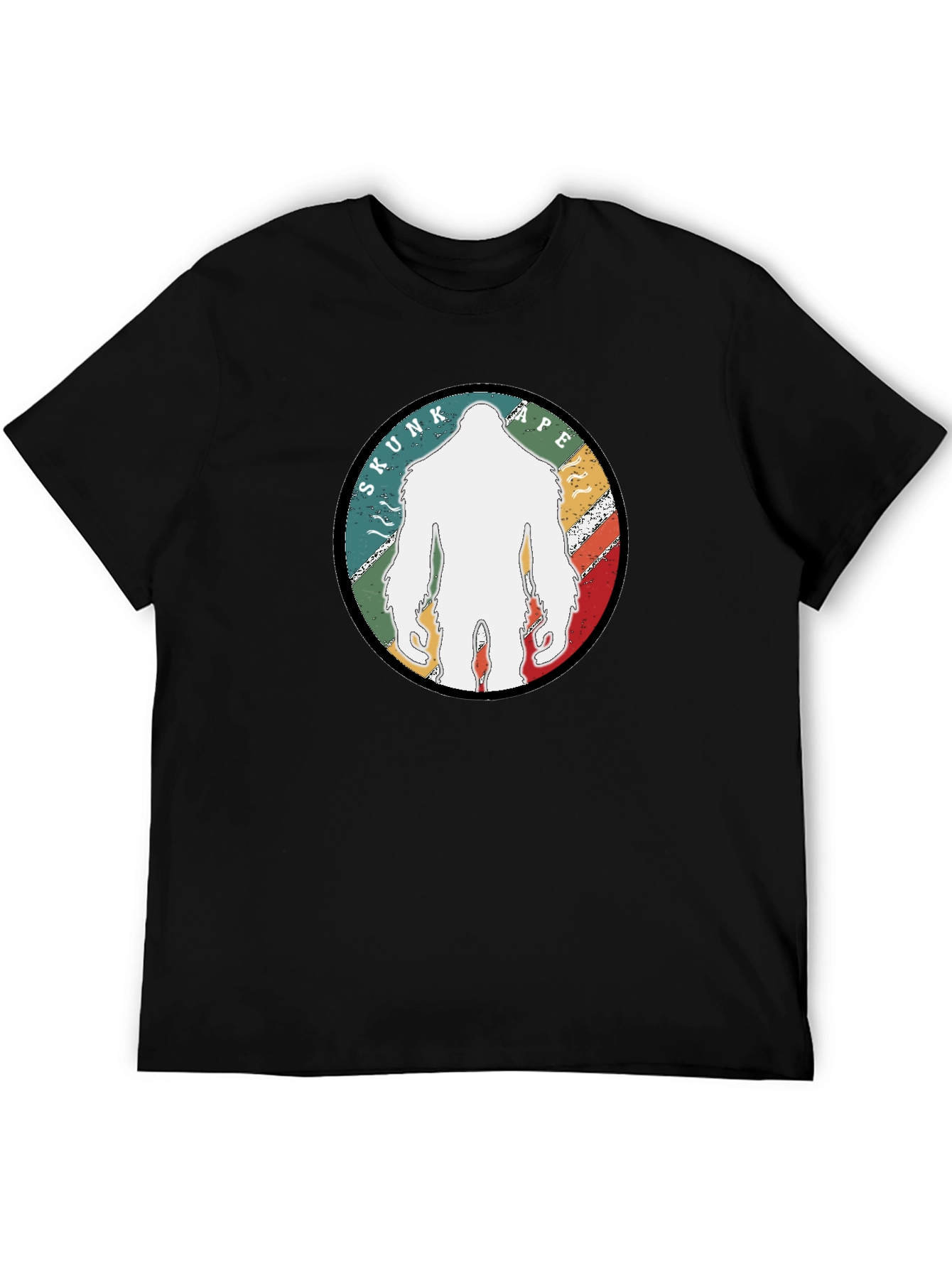 Skunk Ape Graphic Tee - Cryptozoology Bigfoot T-Shirt
