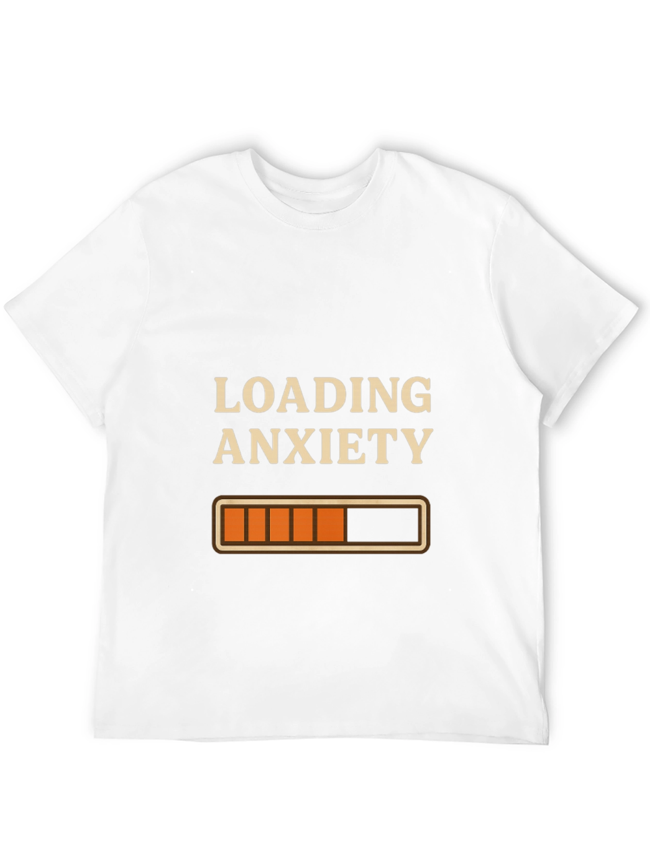 Loading Anxiety Graphic Tee - Funny Humor Shirt