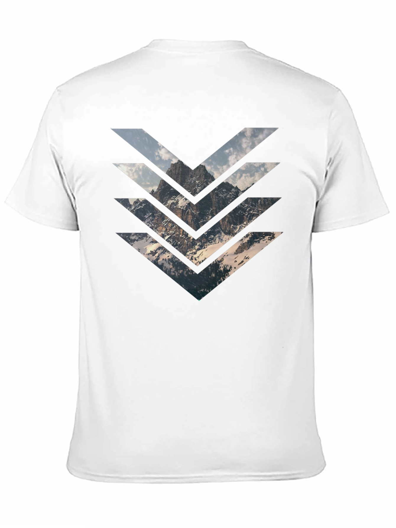 Mountain Arrow Graphic Black T-Shirt