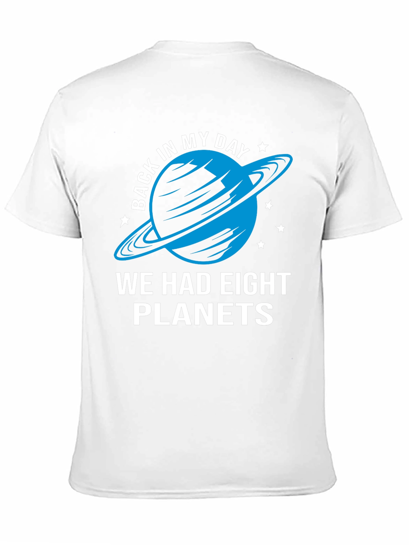 Eight Planets Graphic Tee - Retro Astronomy Shirt