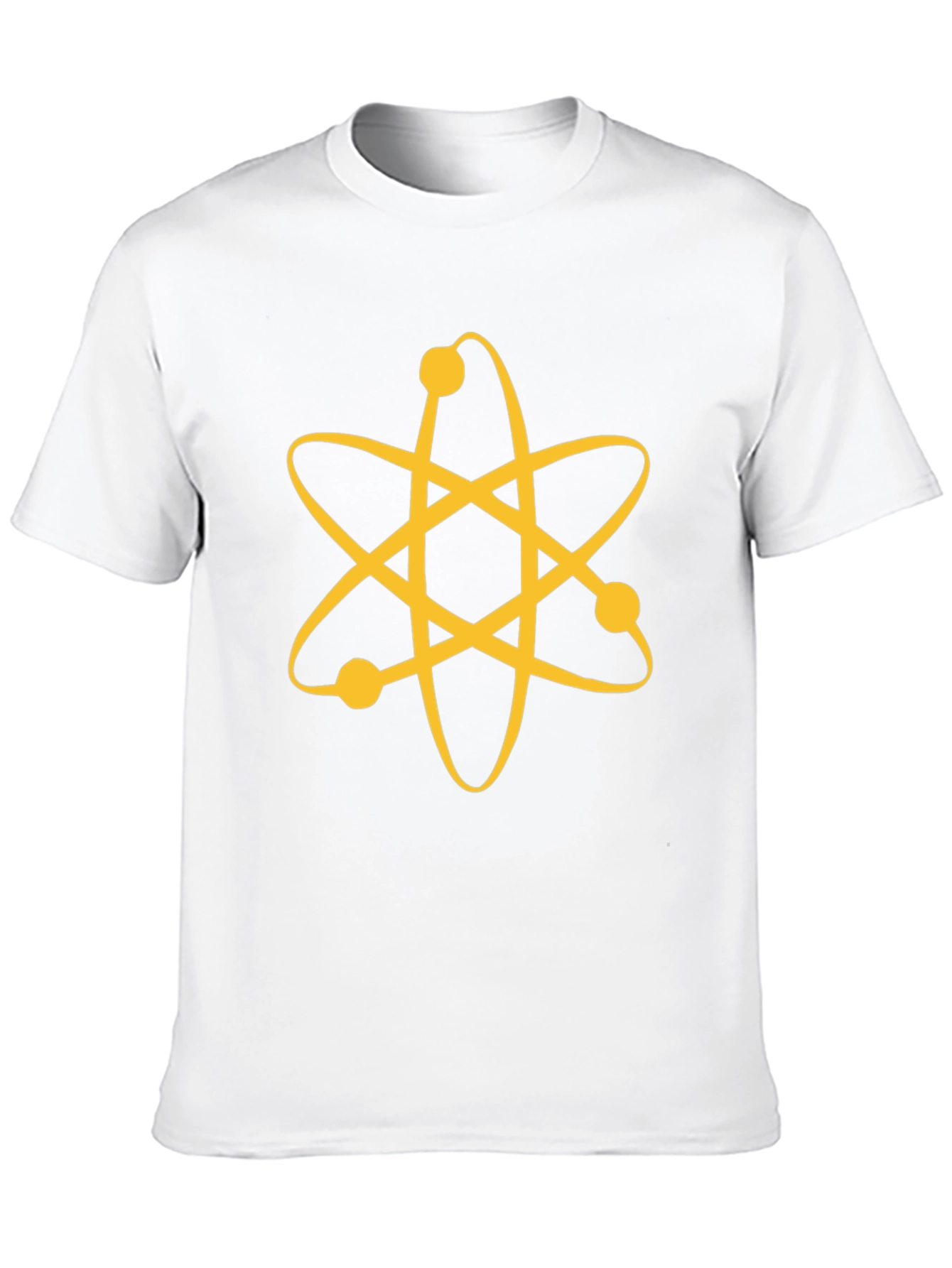 Atomic Symbol Graphic Black T-Shirt