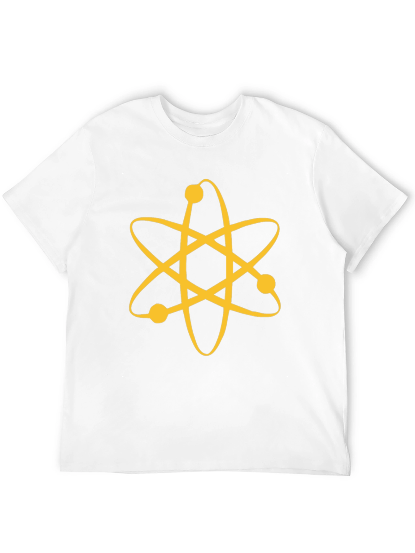 Atomic Symbol Graphic Black T-Shirt