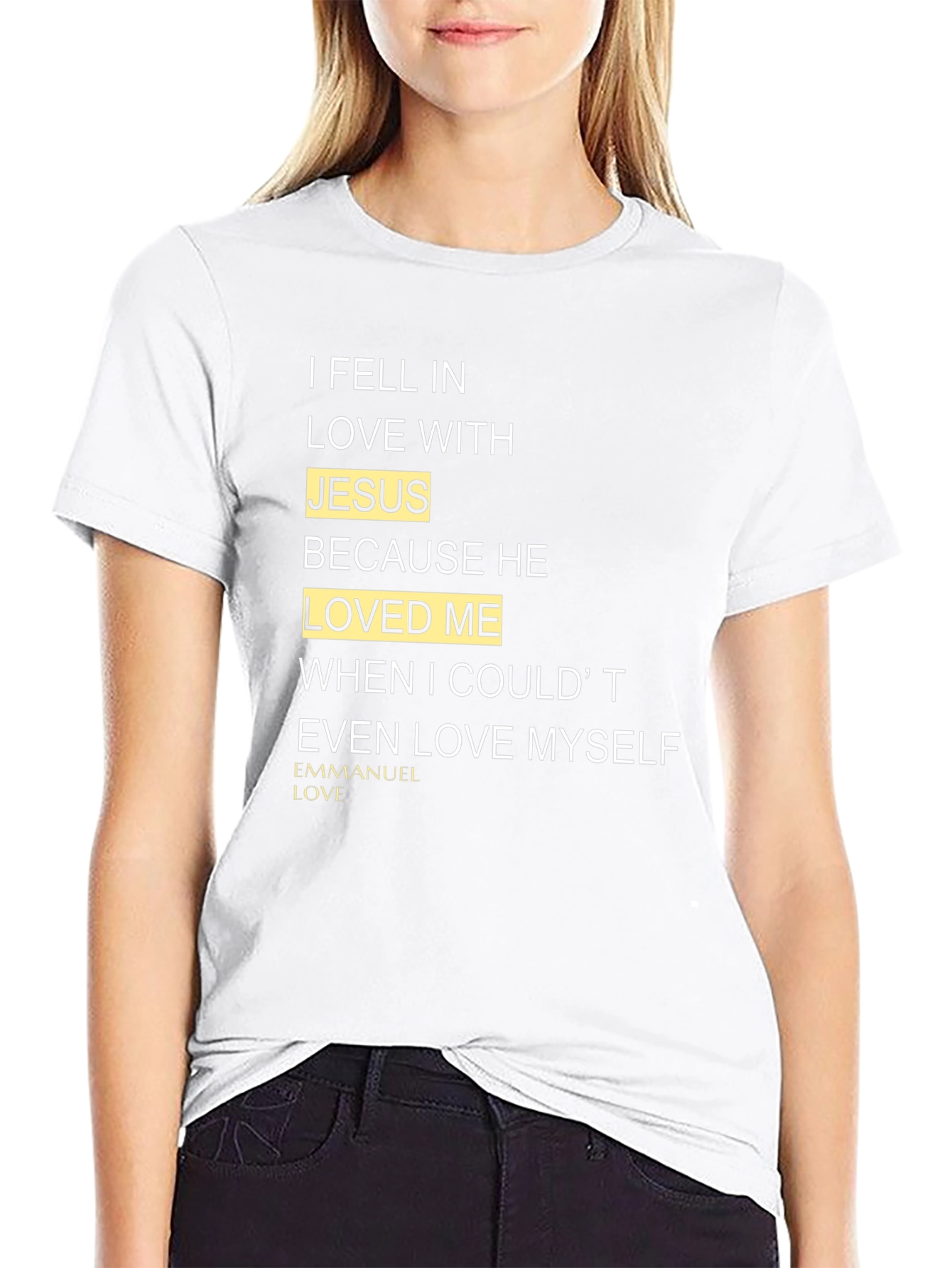 I Fell In Love With Jesus T-Shirt