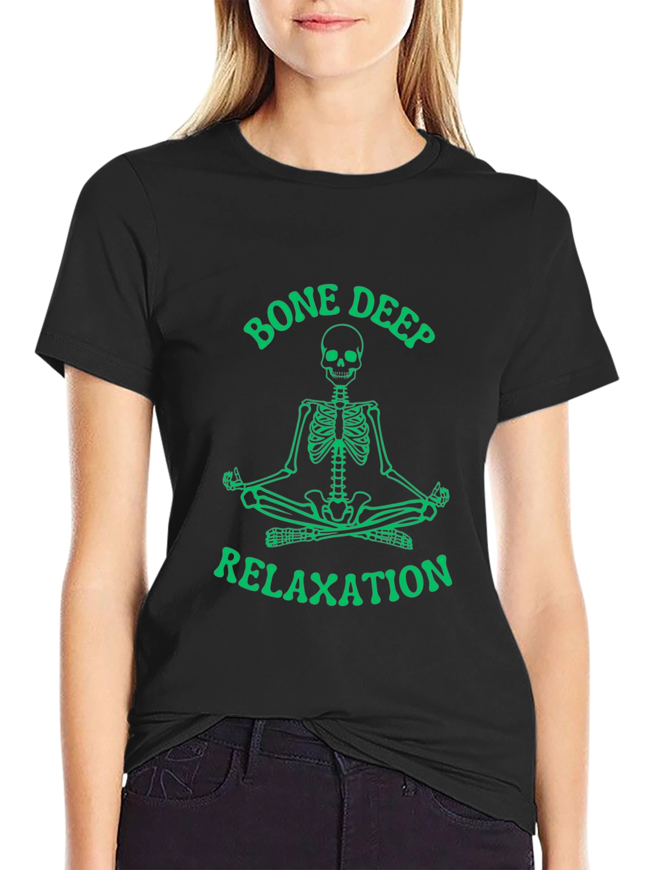Bone Deep Relaxation Graphic T-Shirt