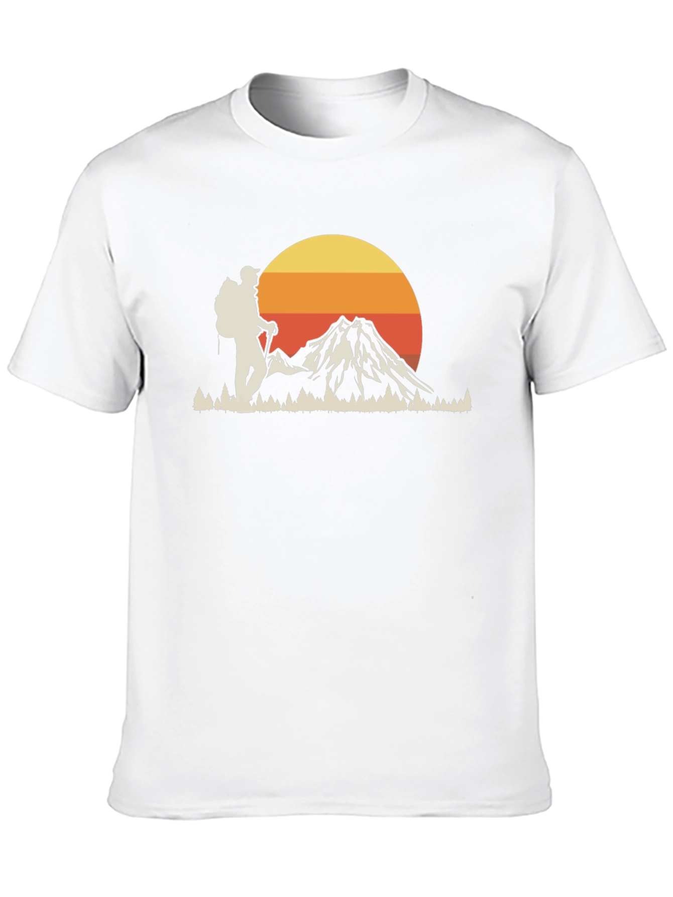 Hiker & Mountain Graphic Tee