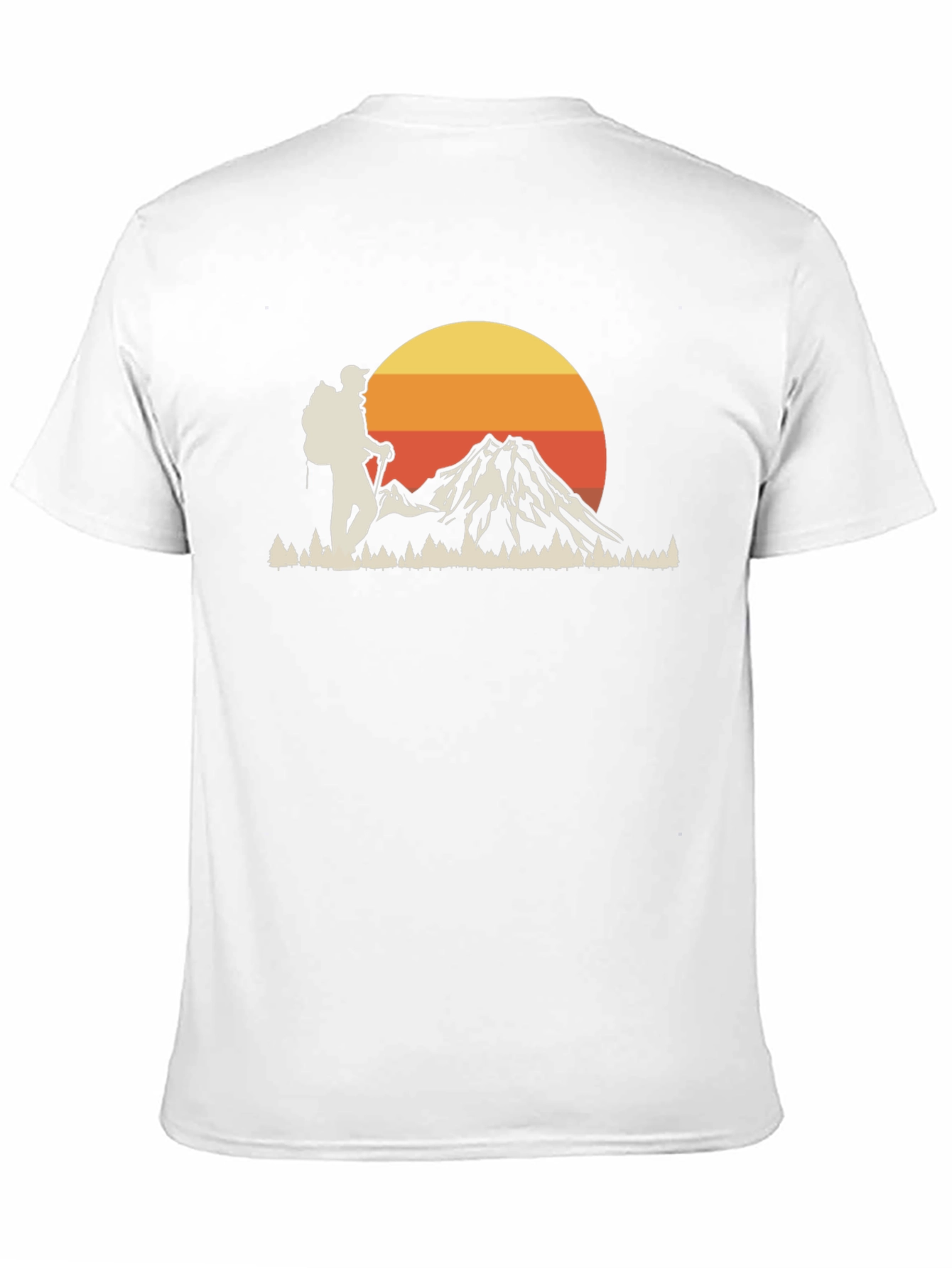 Hiker & Mountain Graphic Tee
