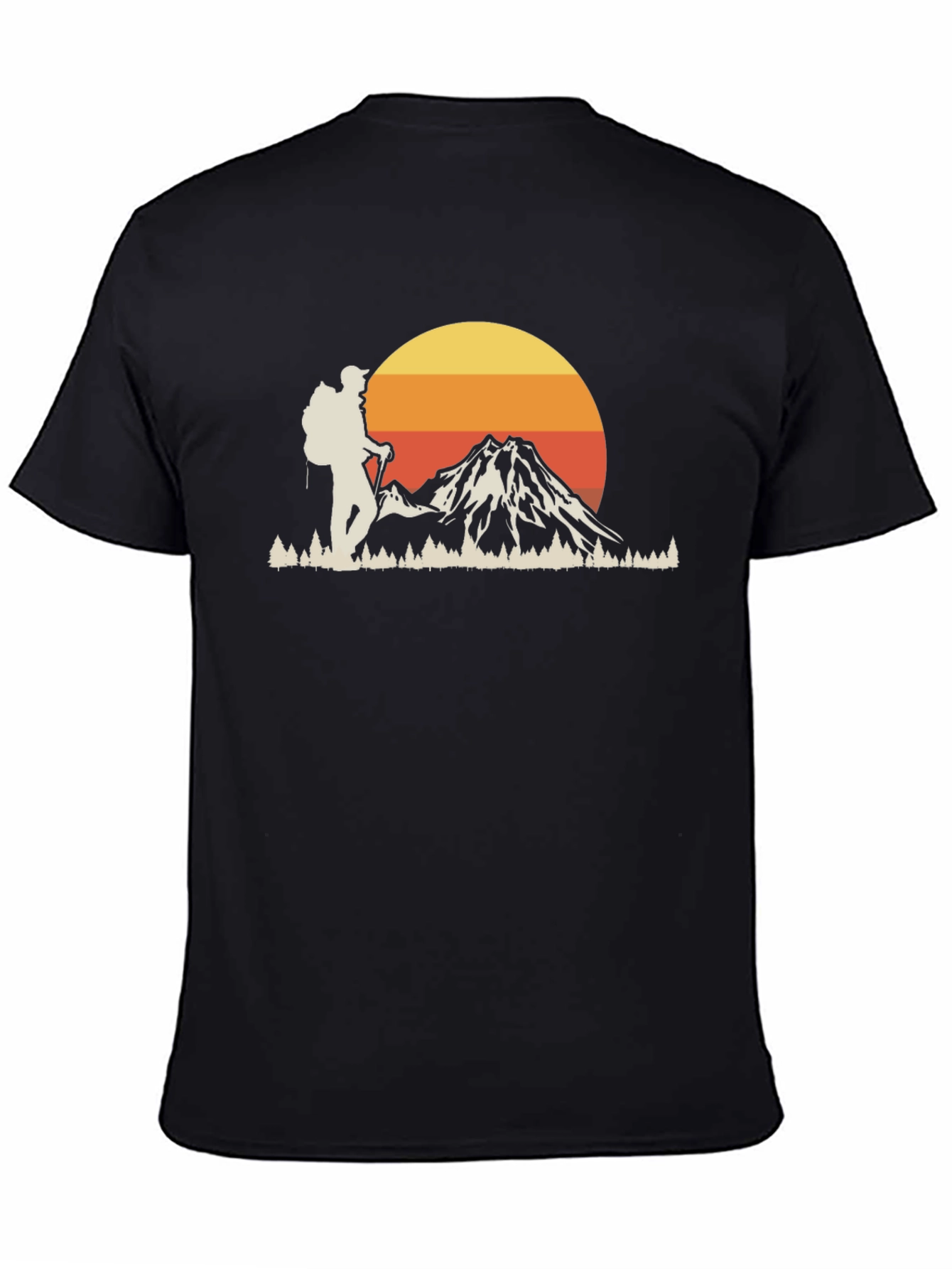 Hiker & Mountain Graphic Tee