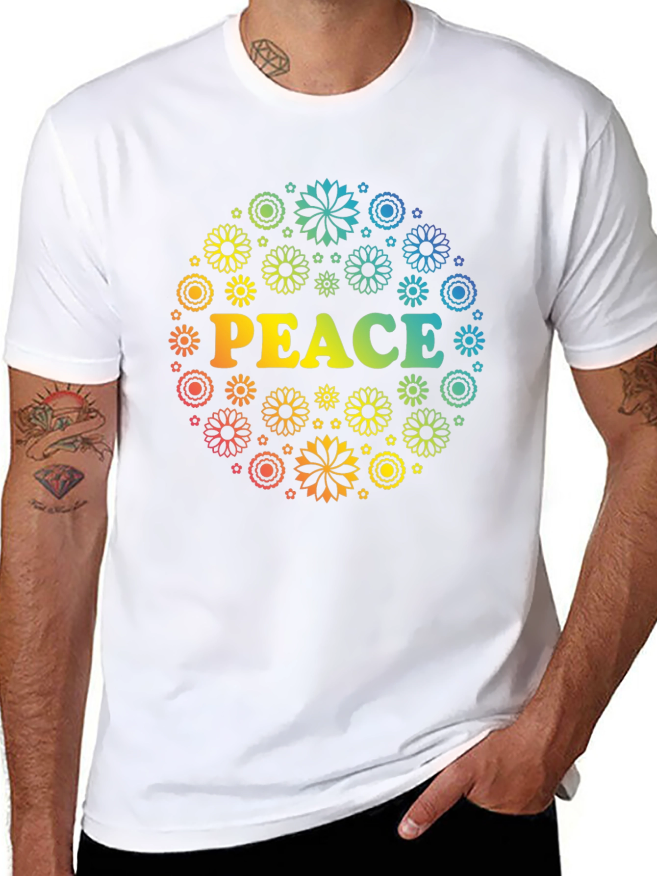 Peace Flower Power T-Shirt