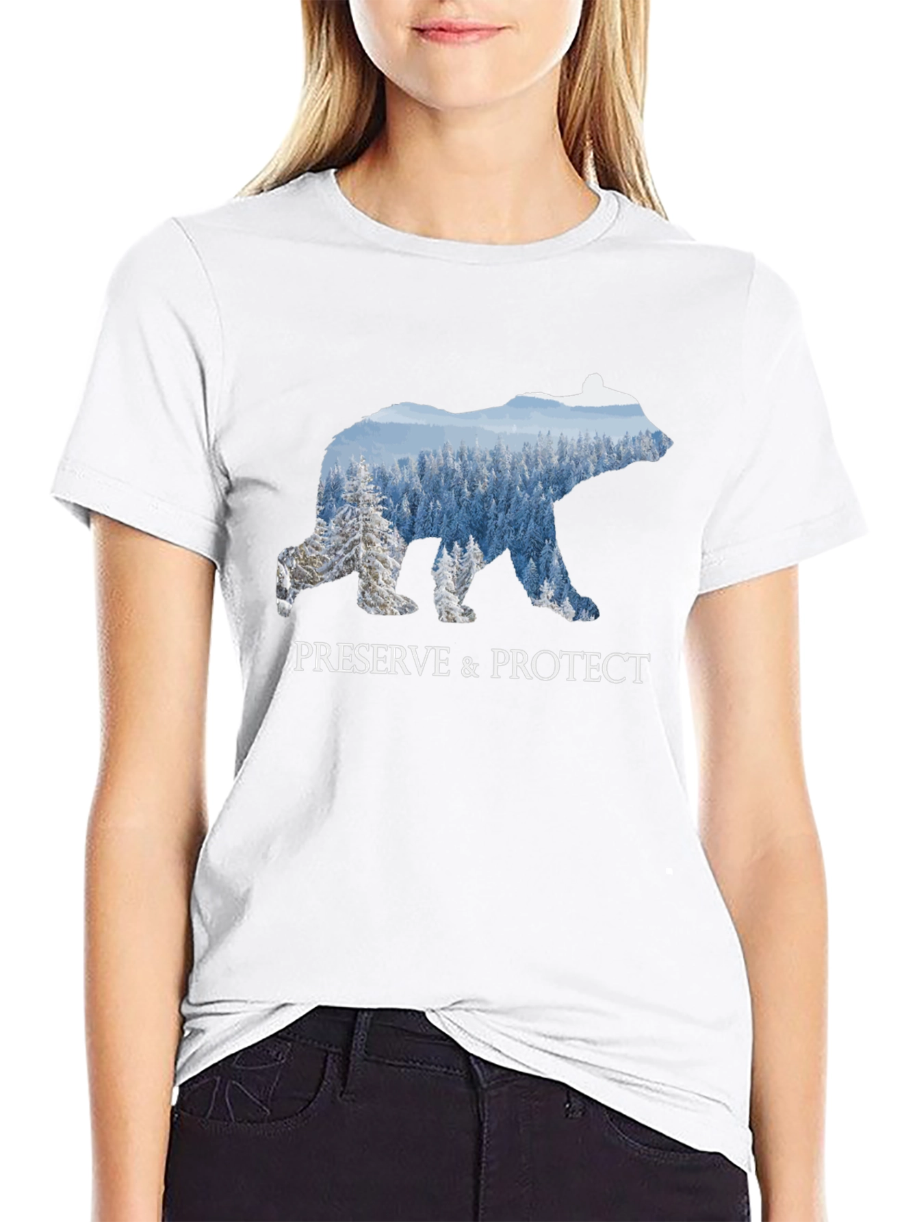 Preserve & Protect Bear Forest T-Shirt