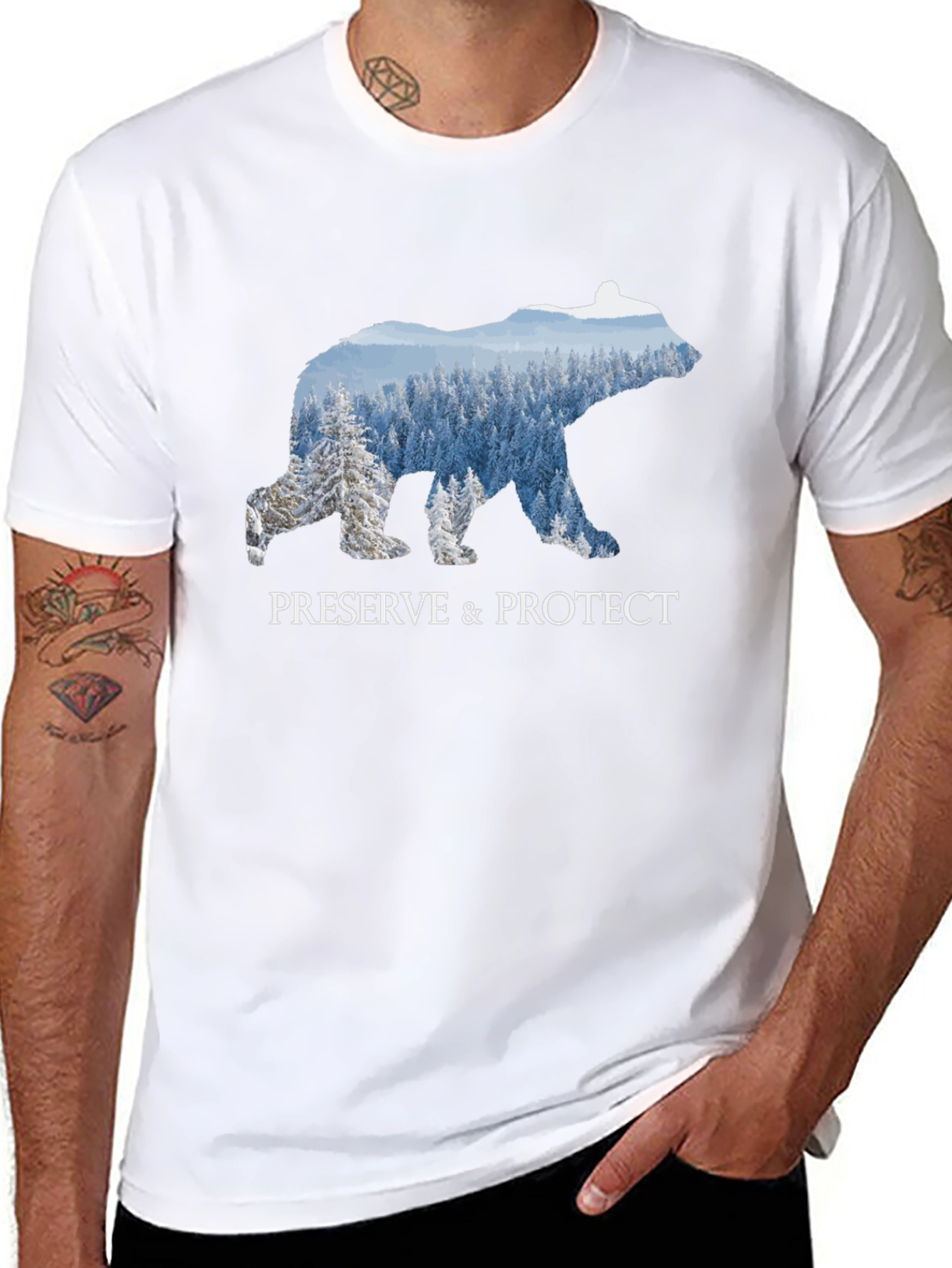Preserve & Protect Bear Forest T-Shirt