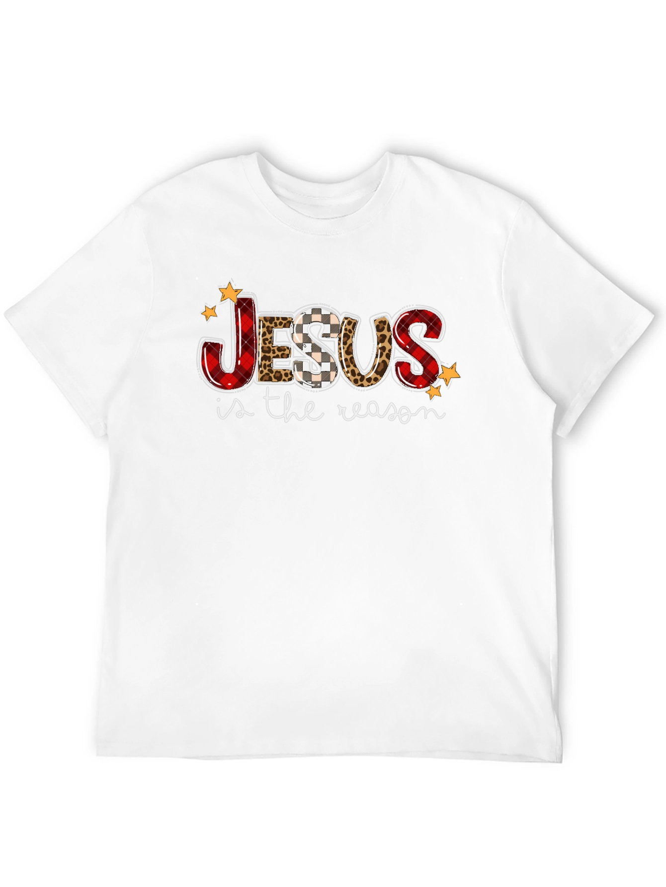 Jesus is the Reason Tee - Holiday Graphic T-Shirt