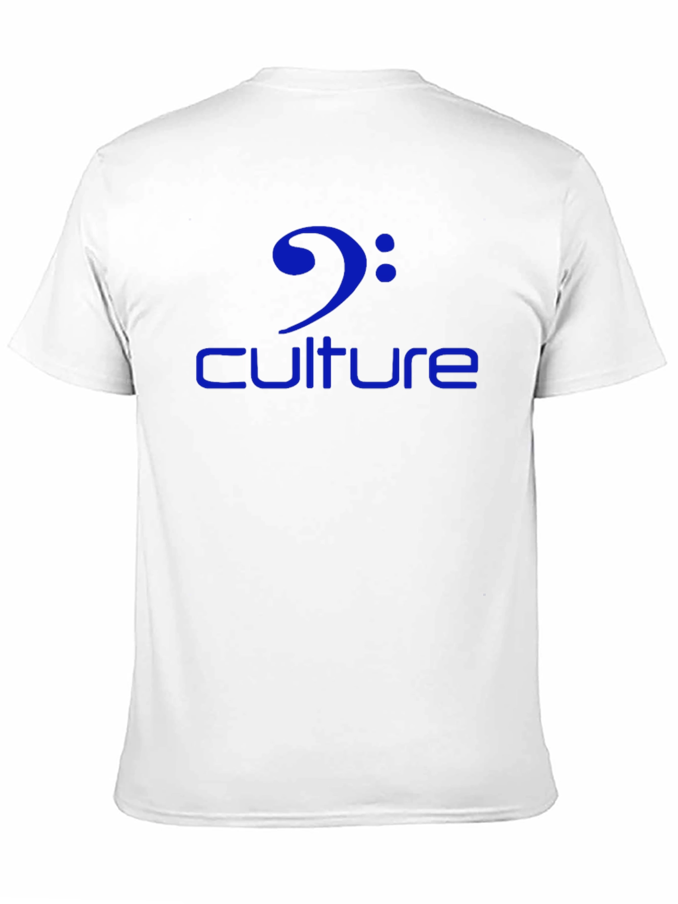 Culture Music Note Bass Clef Black T-Shirt