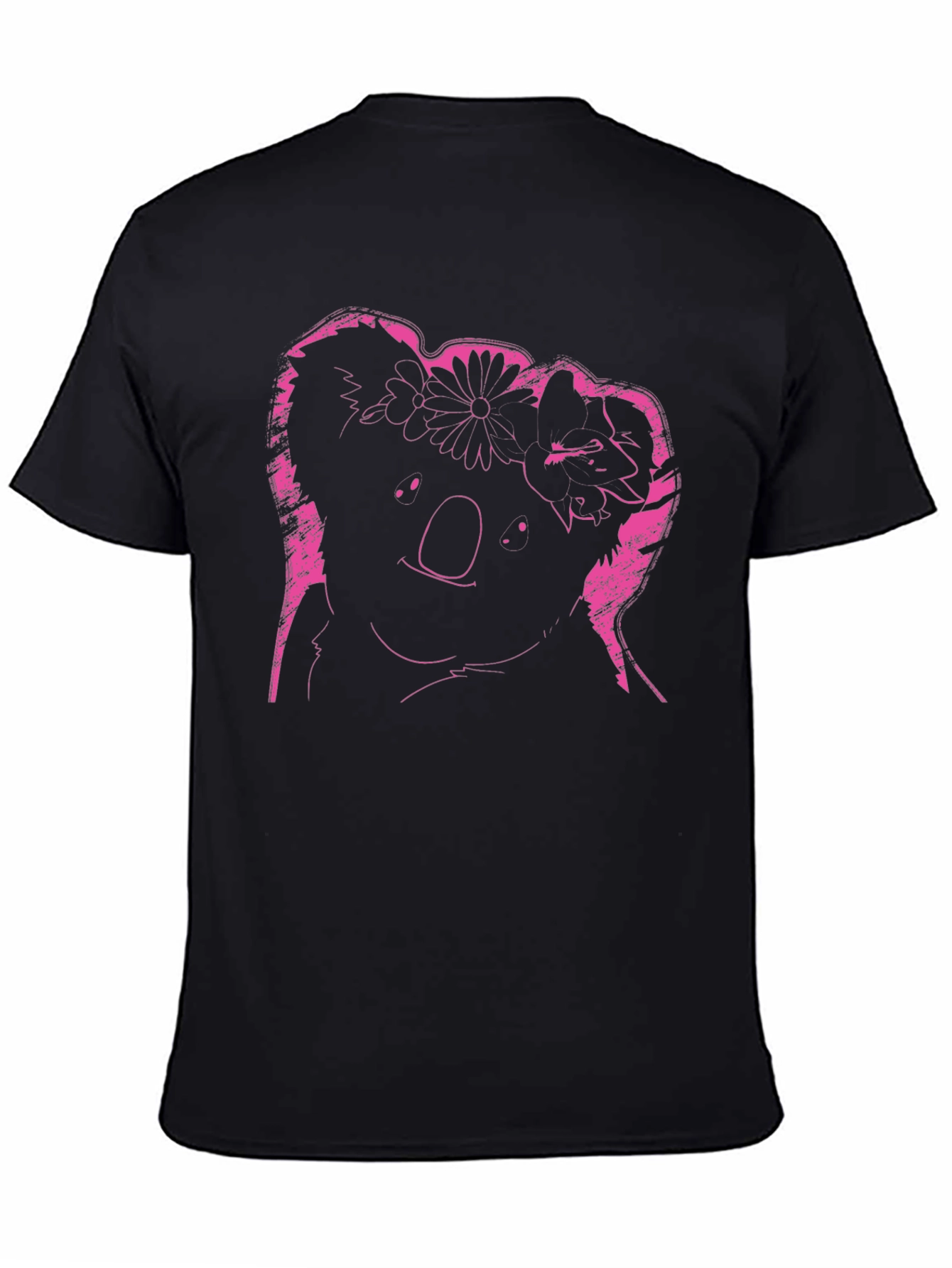 Koala Flower Crown Graphic Tee - Unique Design
