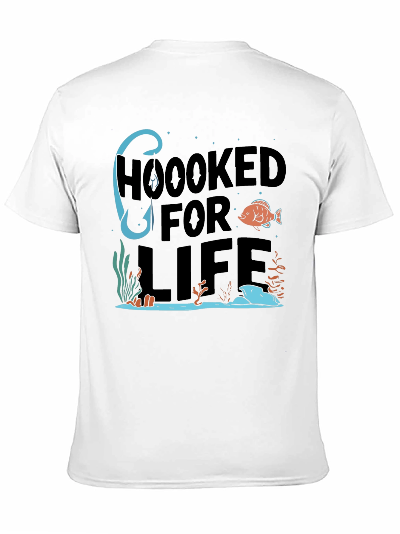 Hooked For Life Graphic Tee