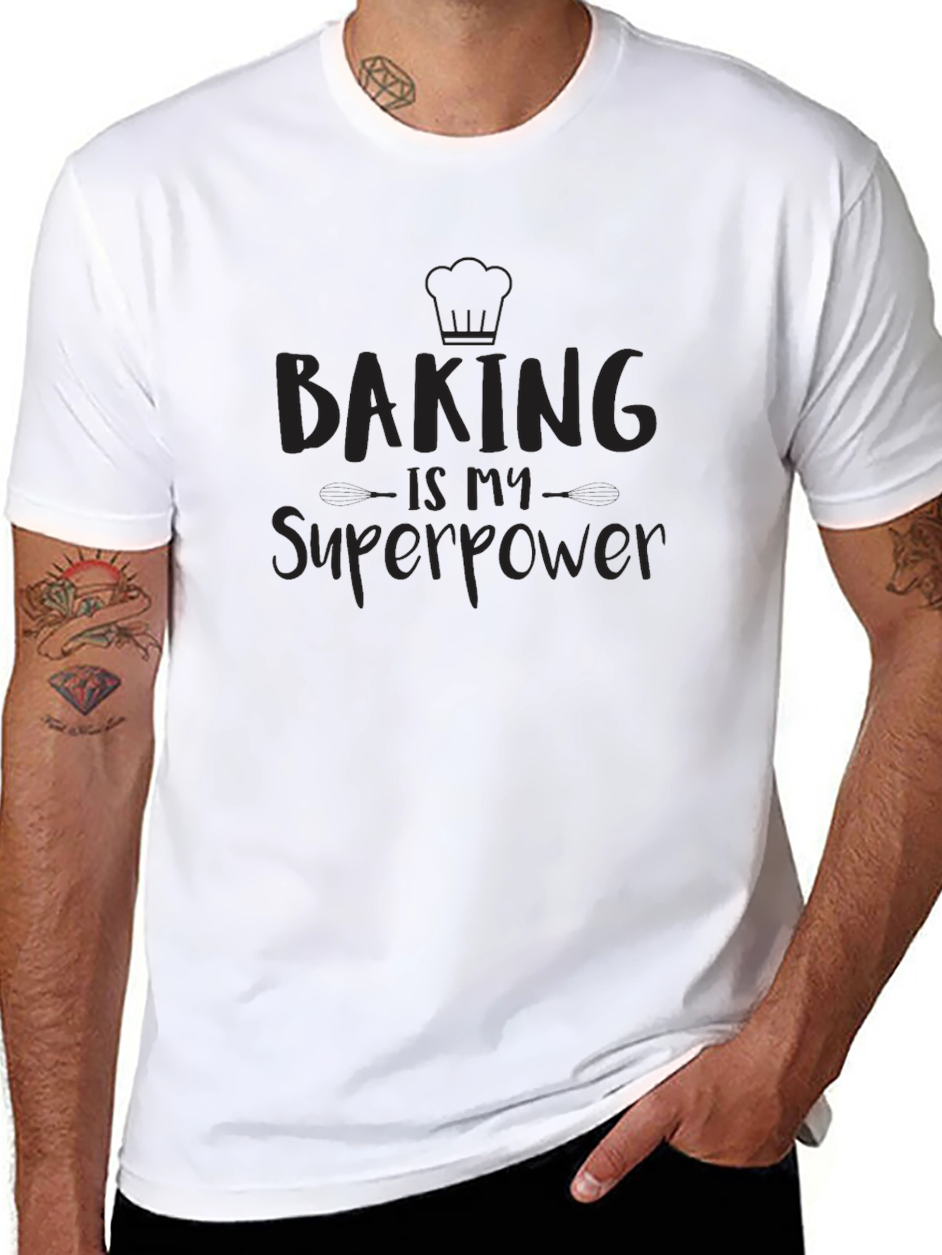Baking is My Superpower Graphic Tee