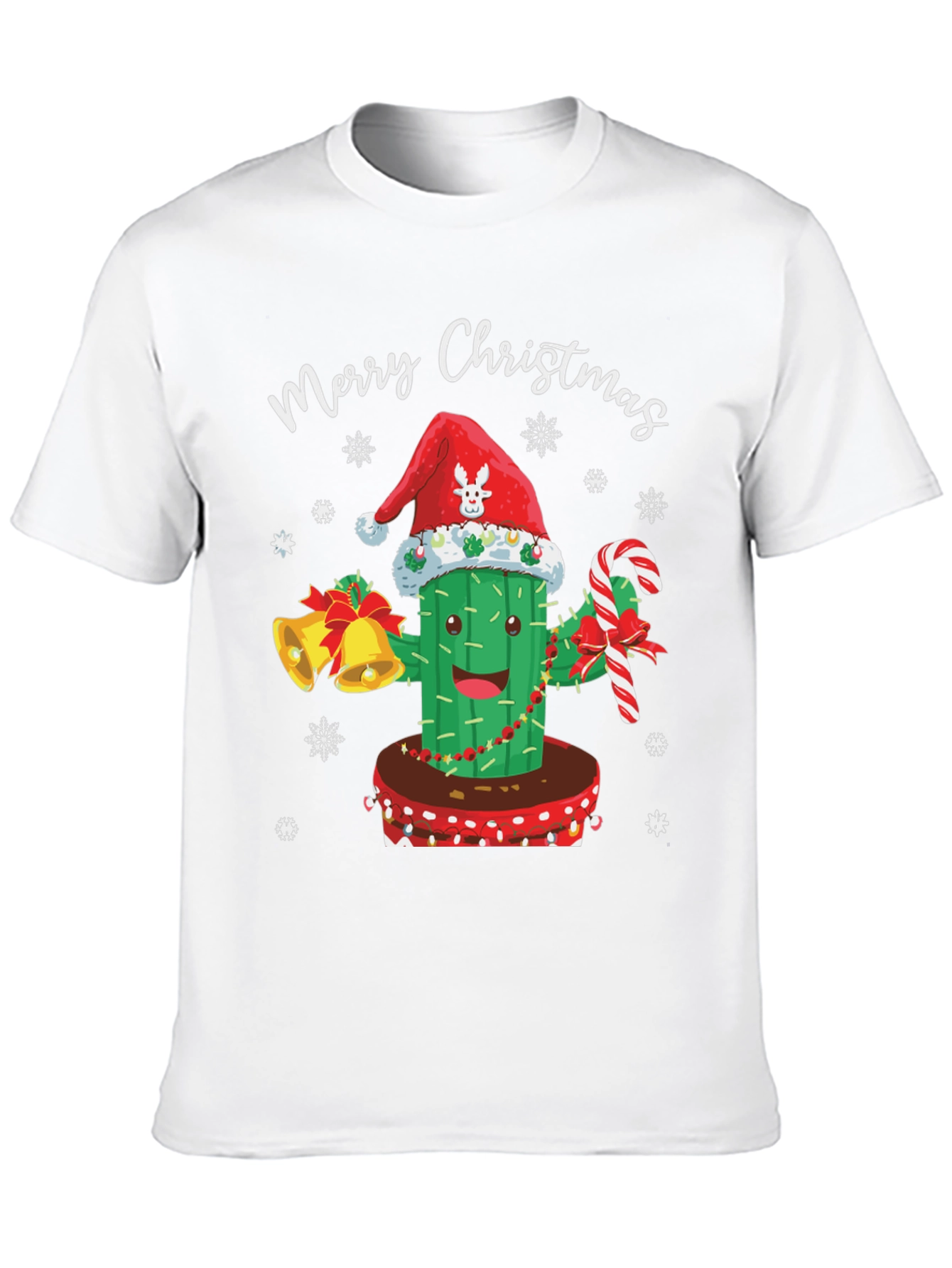 Merry Christmas Cactus T-Shirt