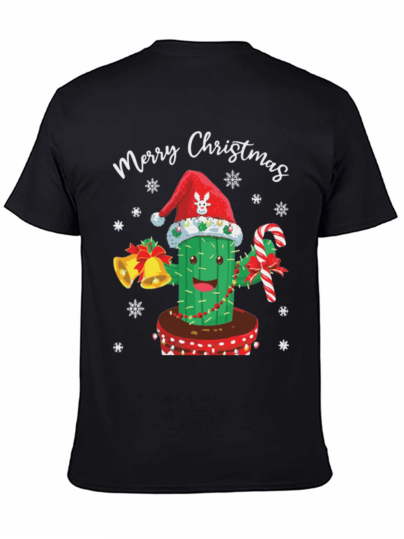 Merry Christmas Cactus T-Shirt
