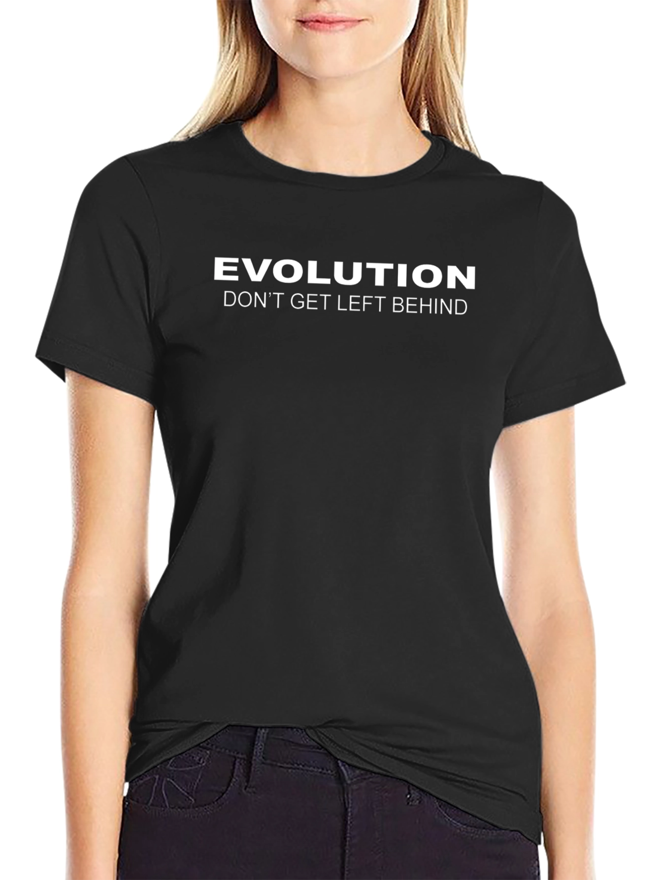 Evolution Graphic Tee - Dont Get Left Behind