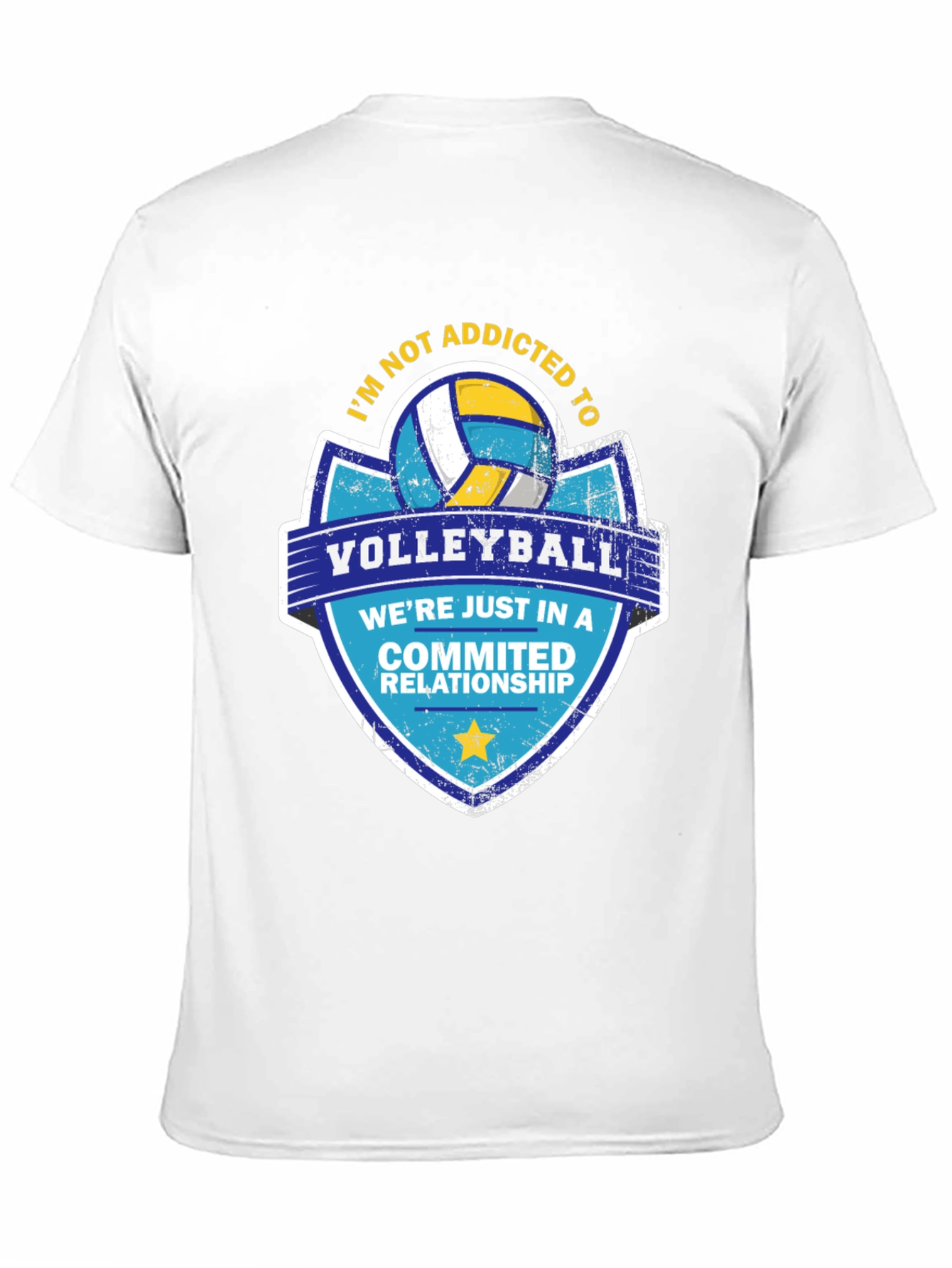Volleyball Committed Relationship T-Shirt
