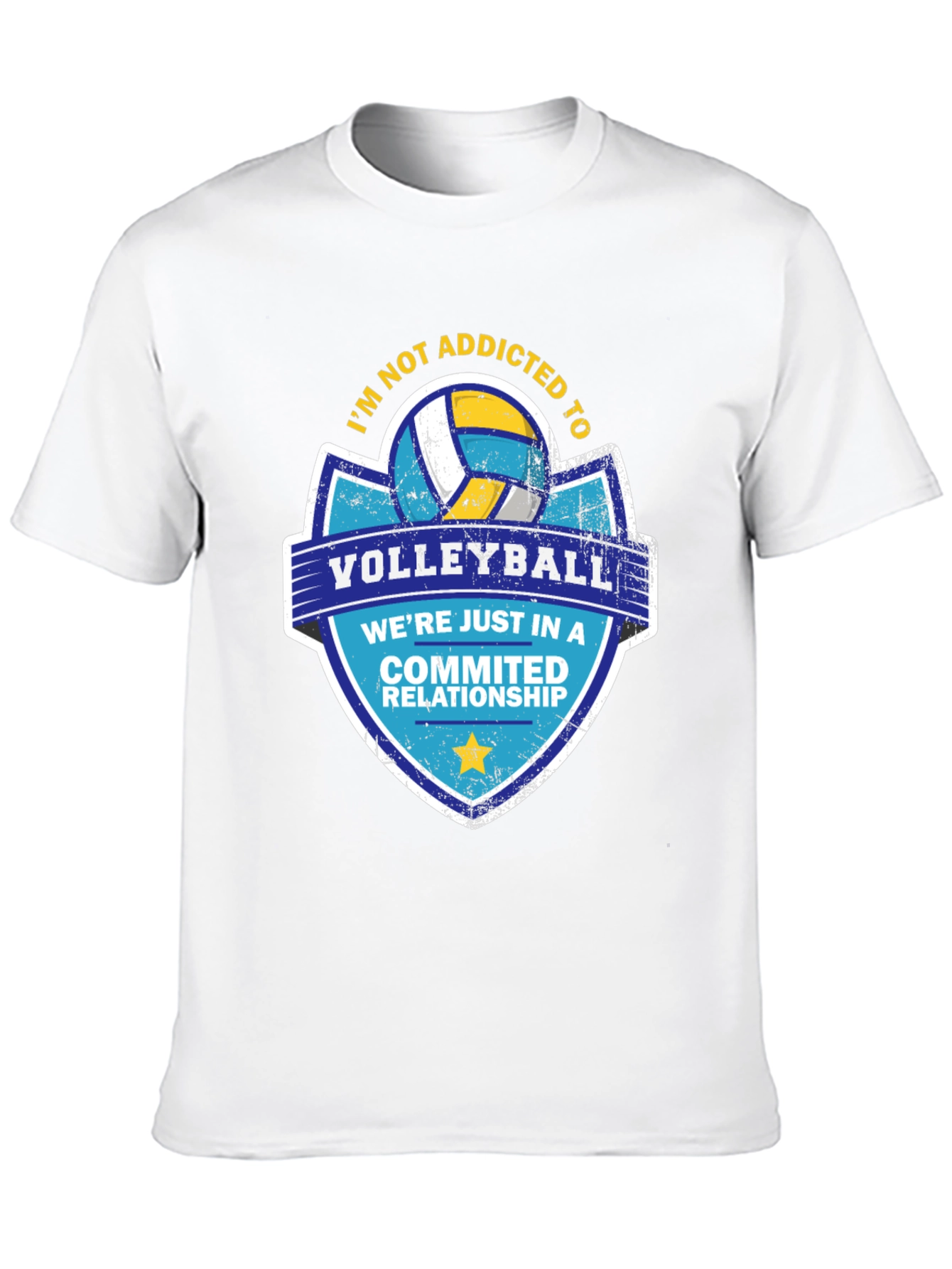 Volleyball Committed Relationship T-Shirt