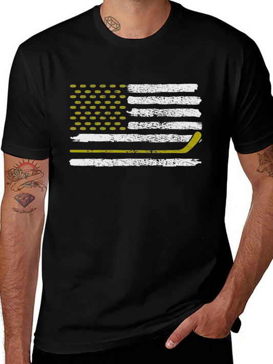 Hockey USA Flag T-Shirt