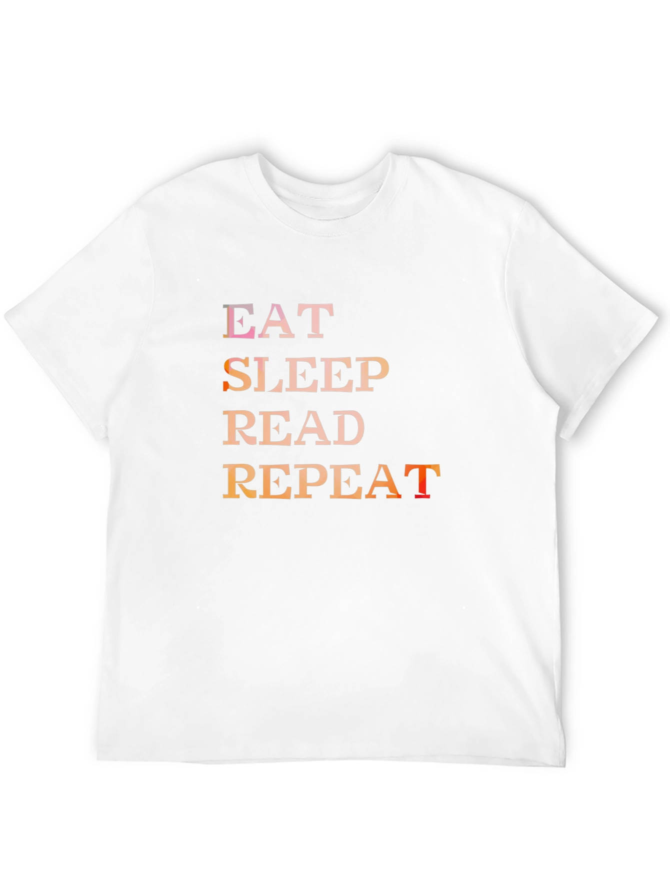 Eat Sleep Read Repeat Graphic Tee