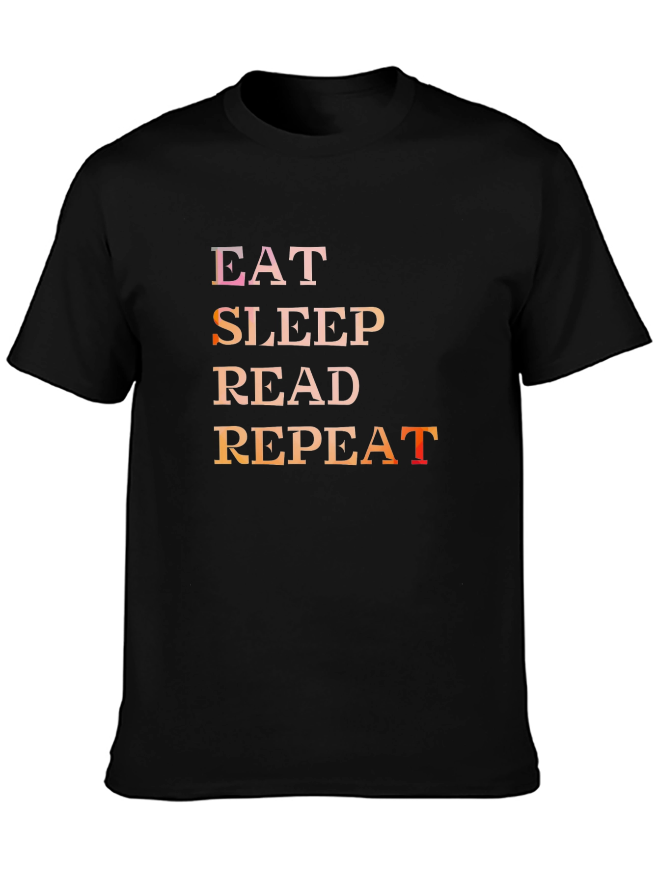 Eat Sleep Read Repeat Graphic Tee