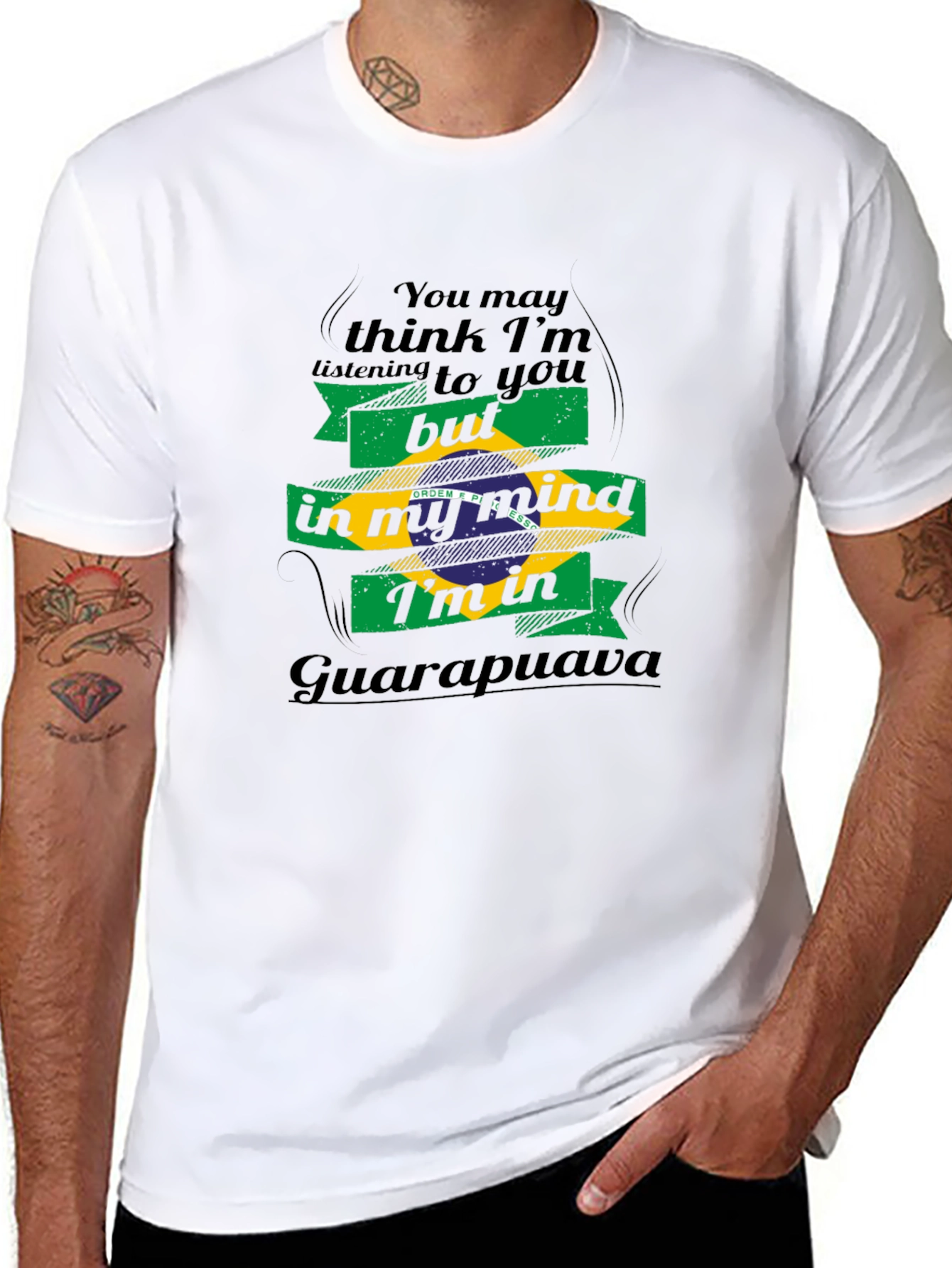 Guarapuava Brazil Mind T-Shirt