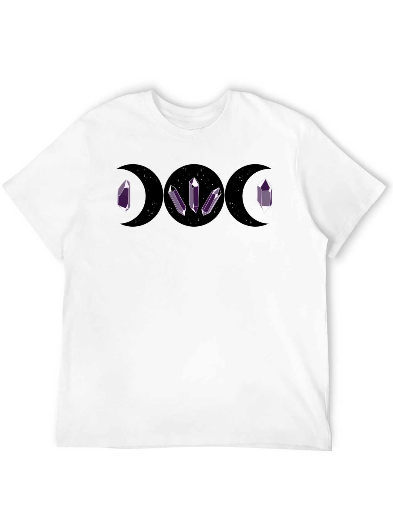 Triple Moon Goddess Crystal T-Shirt