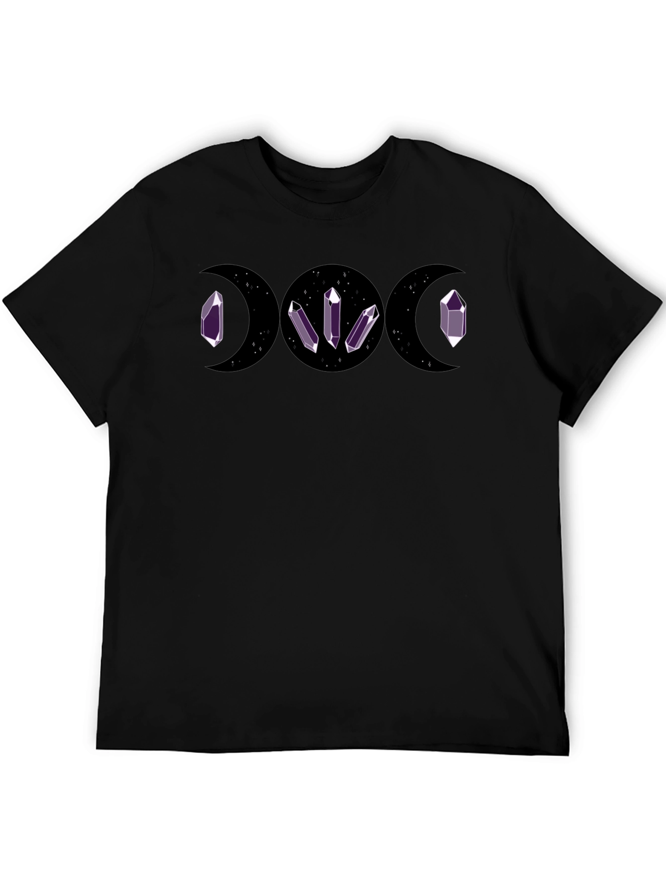 Triple Moon Goddess Crystal T-Shirt