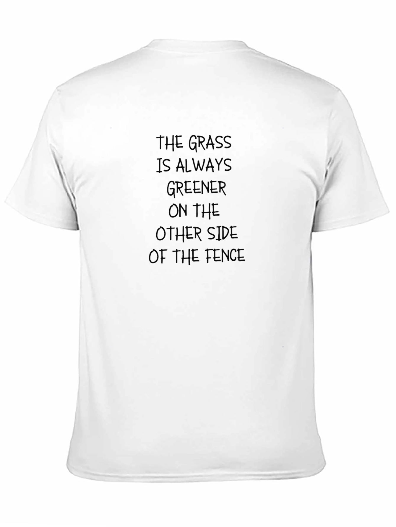 The Grass is Greener Tee - Mens Black T-Shirt