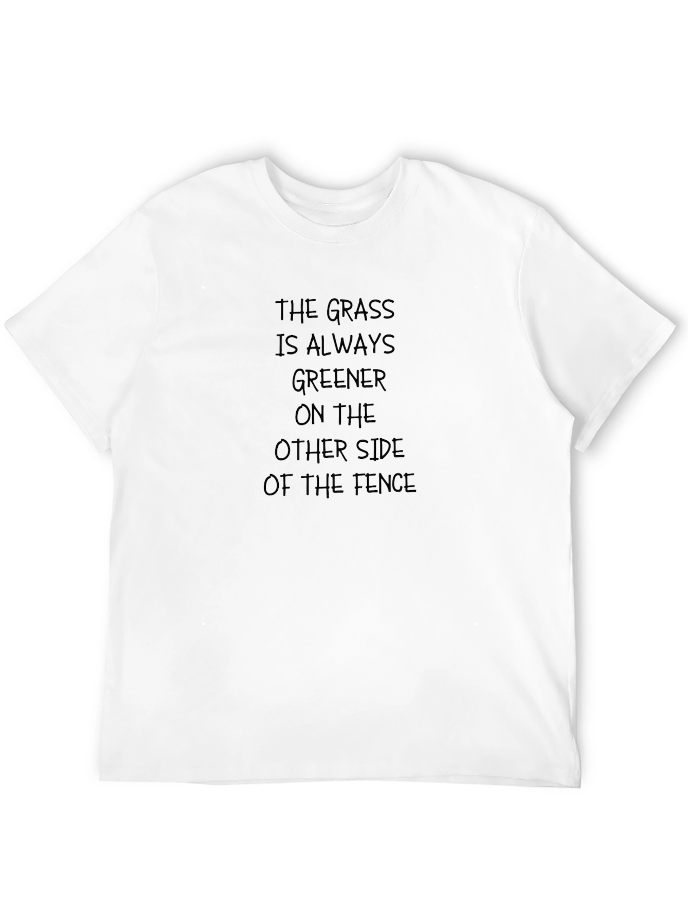 The Grass is Greener Tee - Mens Black T-Shirt