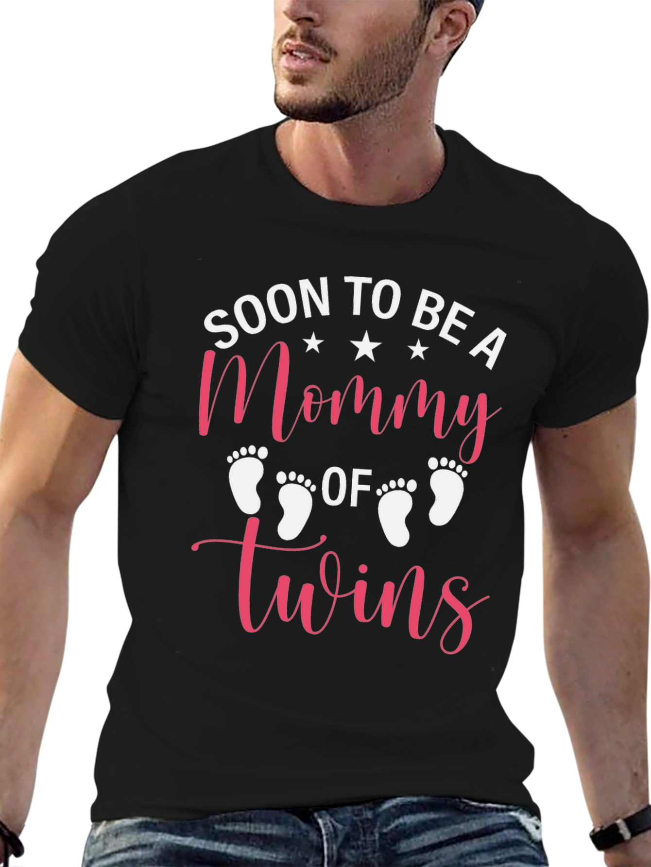 Soon To Be A Mommy Of Twins T-Shirt