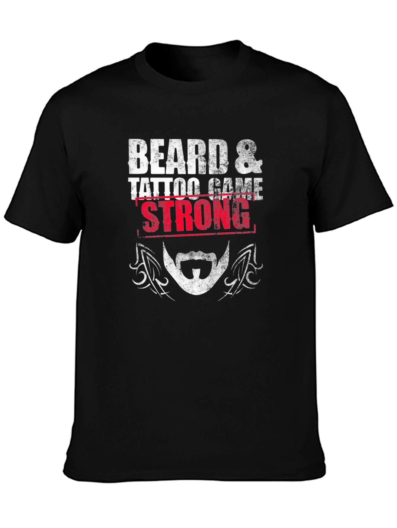 Beard & Tattoo Game Strong Graphic Tee