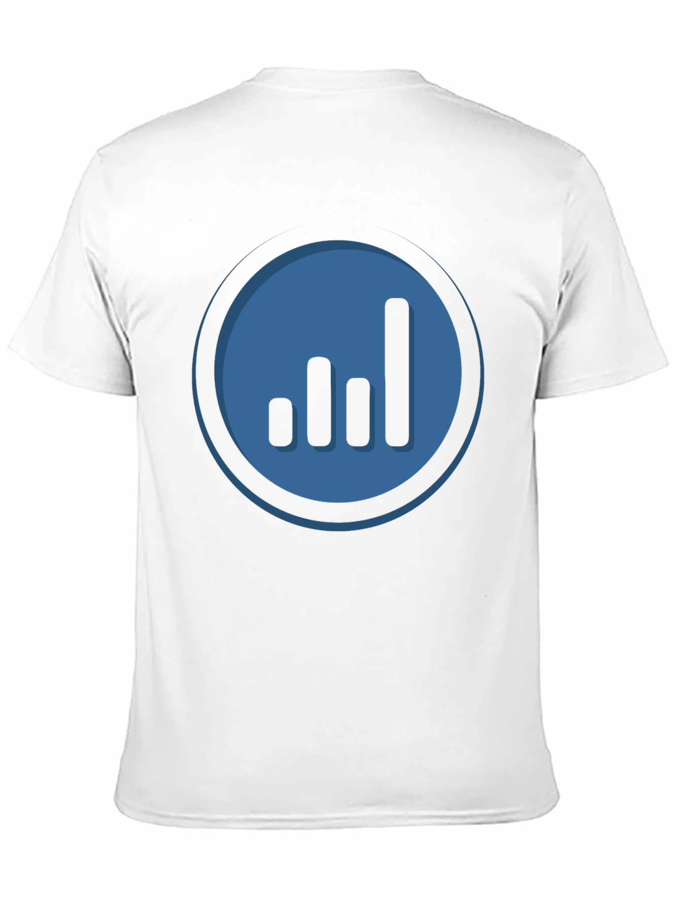 Signal Strength Graphic Tee - Black Cotton T-Shirt