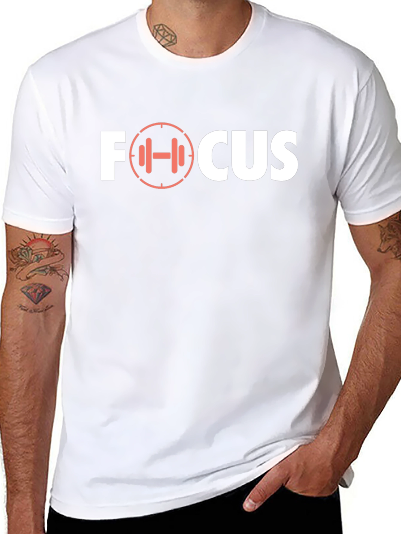 Focus Fitness Graphic T-Shirt